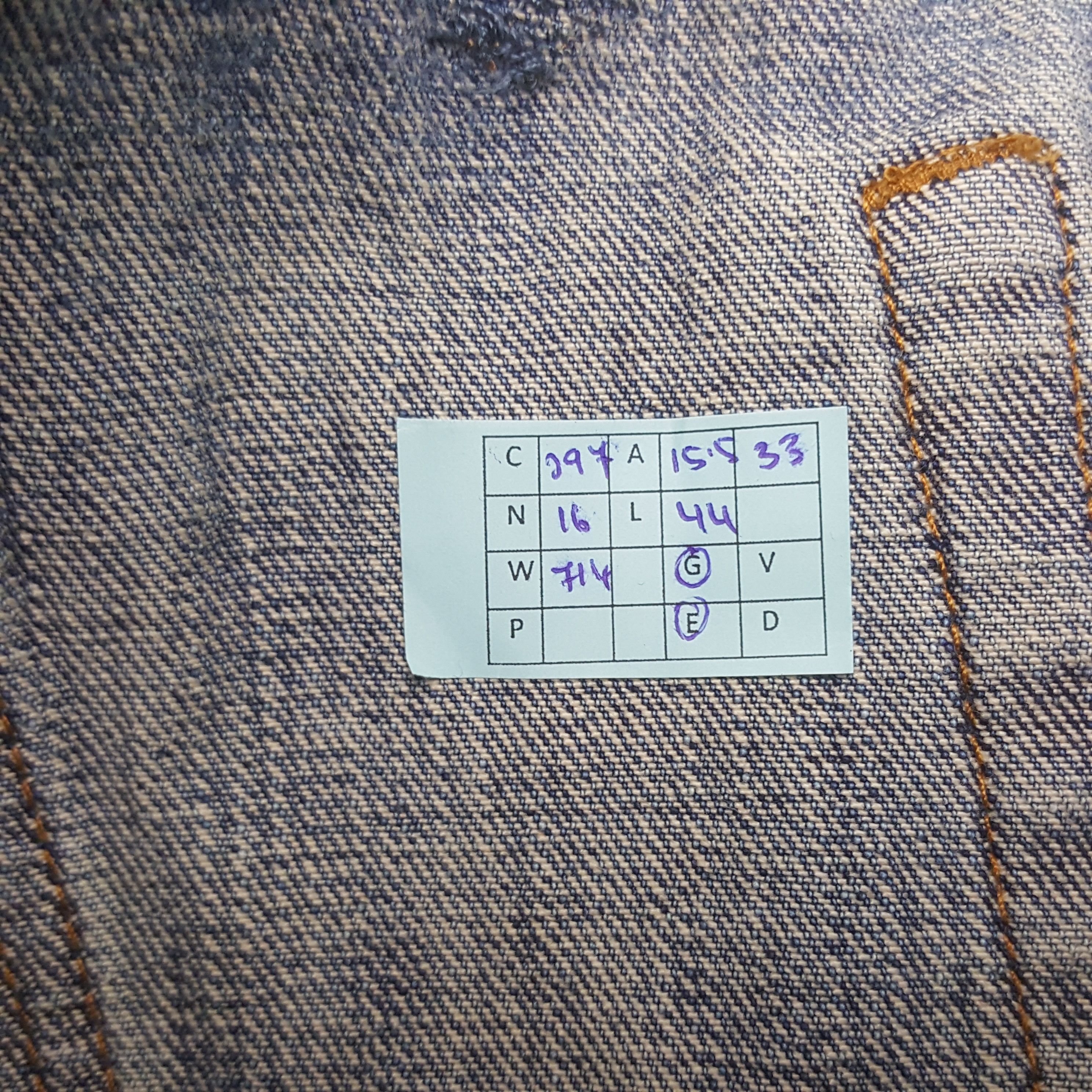 Prps Vintage Prps Selvedge Denim Jeans Size US 31 - 14 Thumbnail