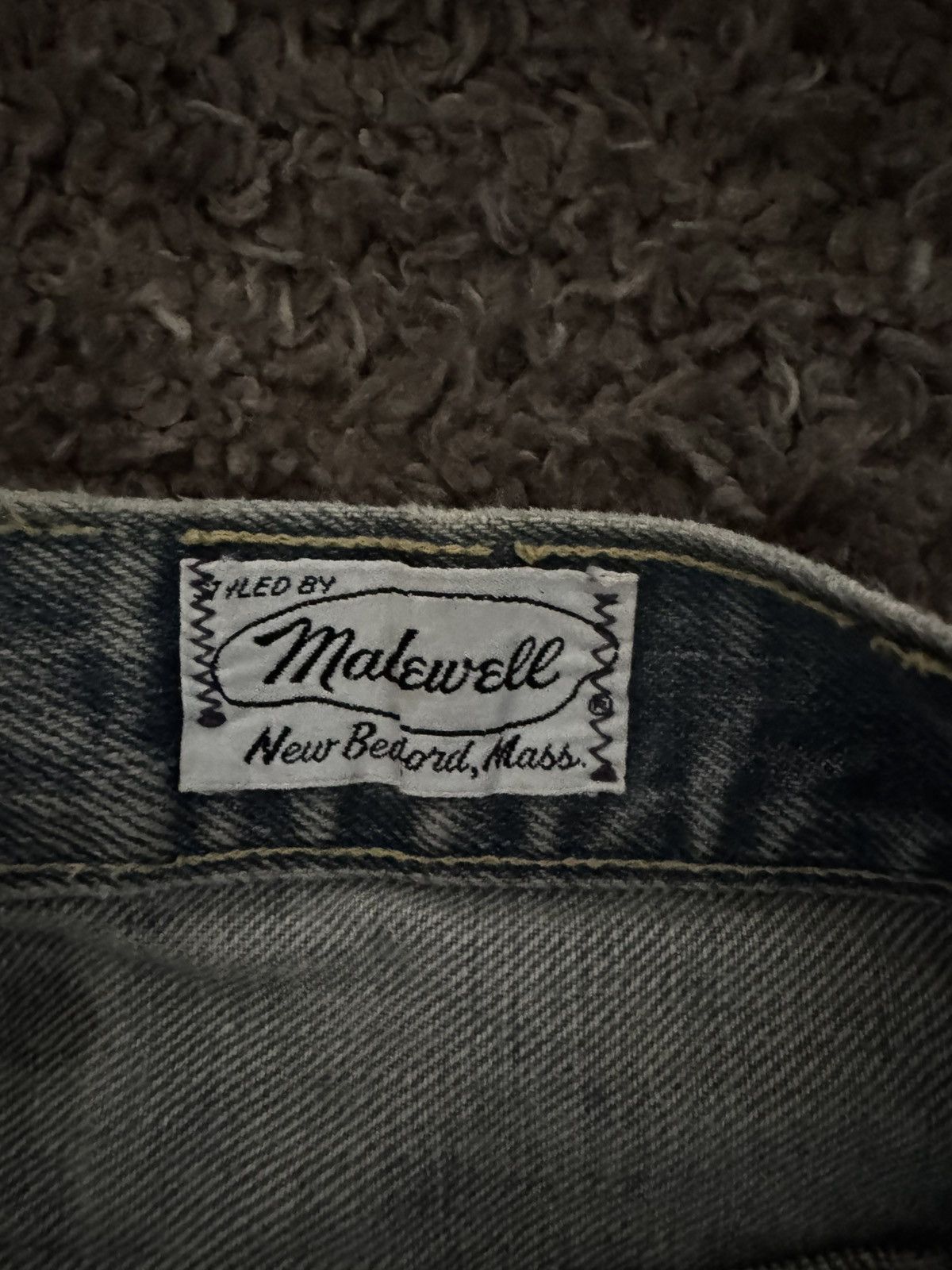 Other Malewell Flared Denim Jeans Size US 34 / EU 50 - 6 Thumbnail