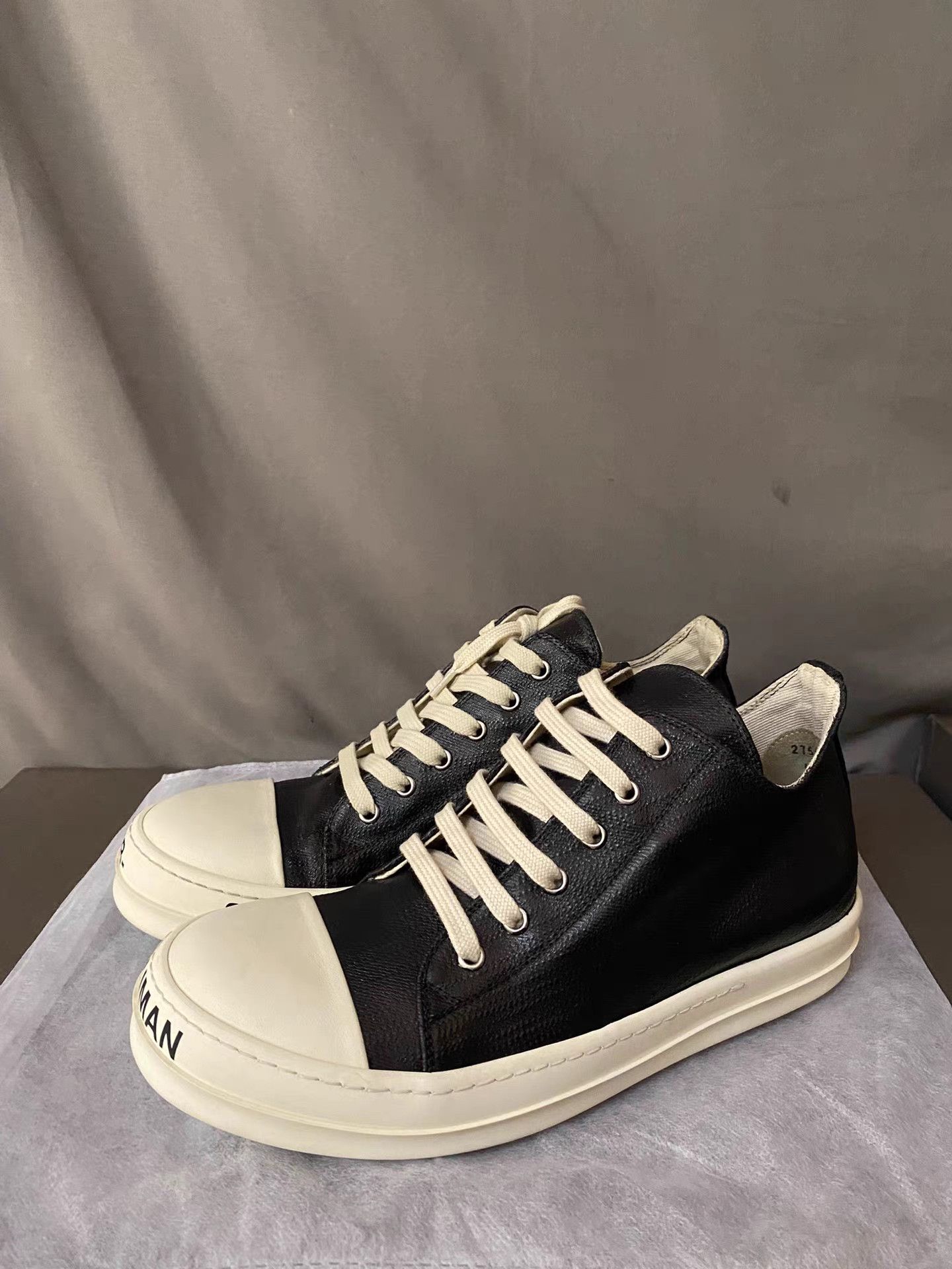 Rick Owens Rick Owens DRKSHDW Low Top Converse Size US 8 / EU 41 - 1 Thumbnail