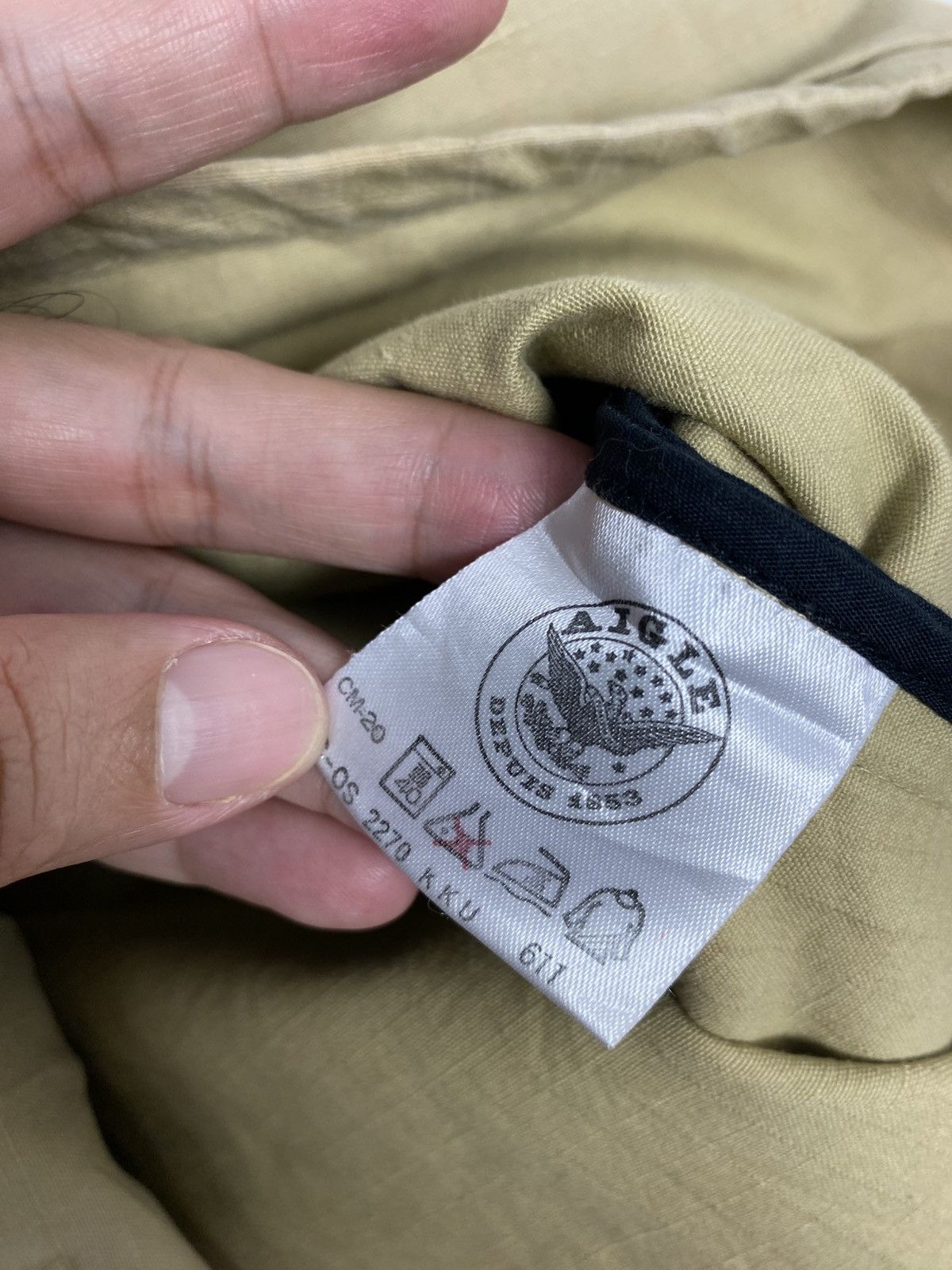 Aigle Rare‼️ Aigle Hoodie Jacket Half Zip Size US M / EU 48-50 / 2 - 7 Thumbnail