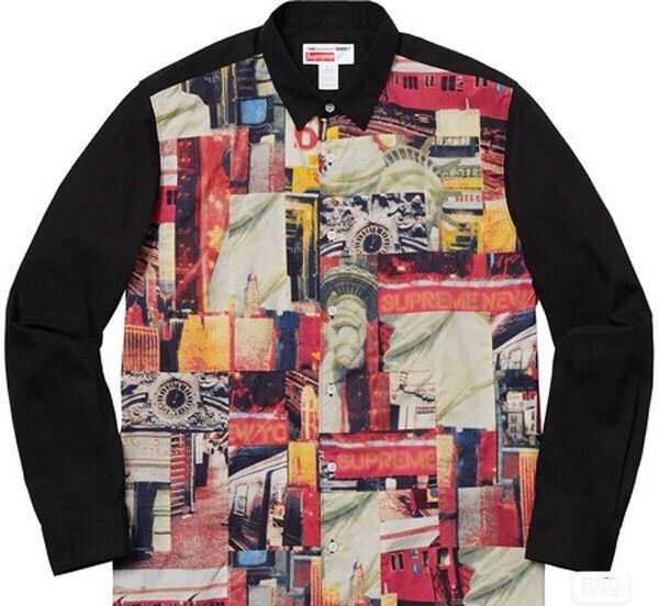 Comme des Garcons Comme Des Garcons Co branded printed shirt 2505-Nextarrow Size US S / EU 44-46 / 1 - 1 Thumbnail