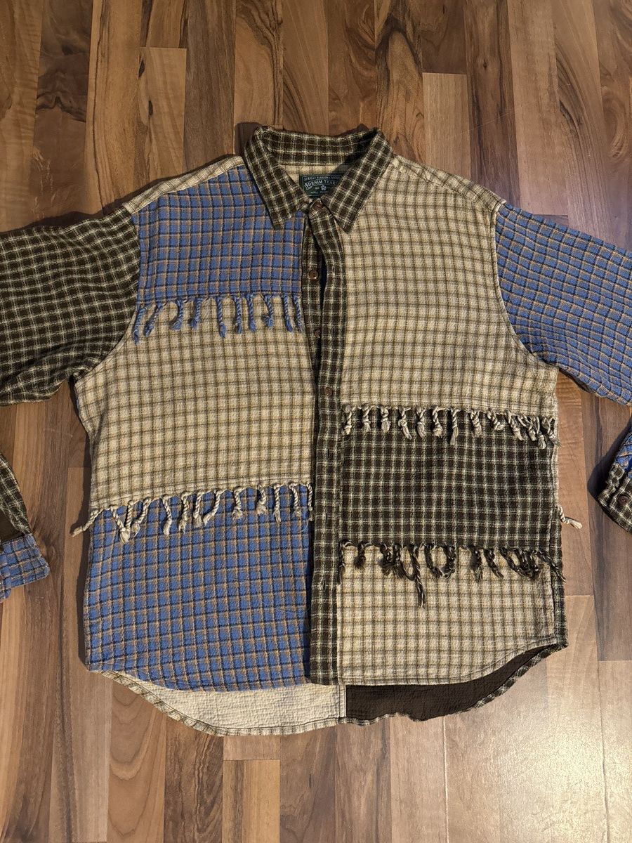 DENIM TEARS Denim Tears Twisted Tassle Flannel Size US S / EU 44-46 / 1 - 1 Thumbnail