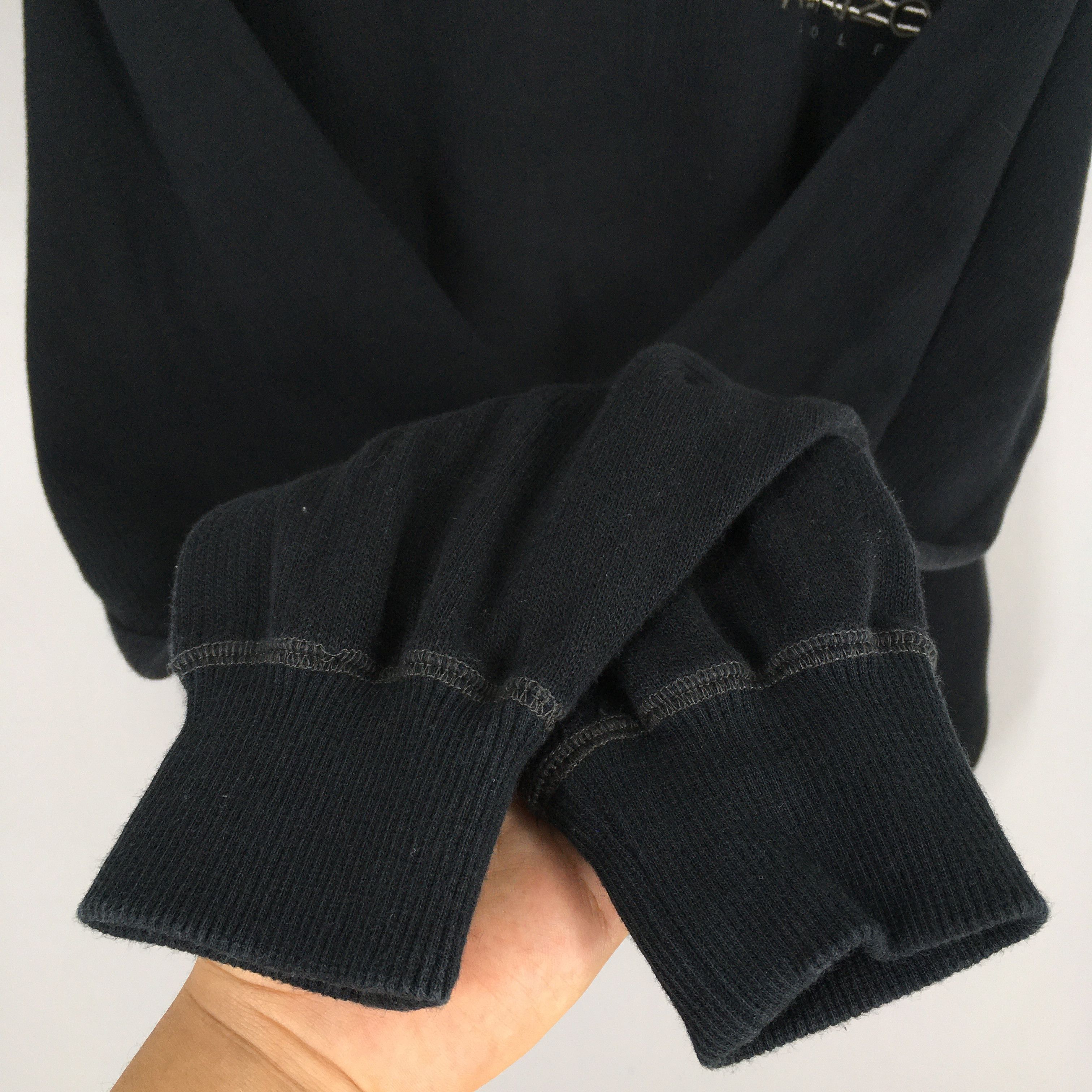 Kenzo × Vintage Vintage Kenzo Golf Black Sweater Large Size US L / EU 52-54 / 3 - 5 Thumbnail