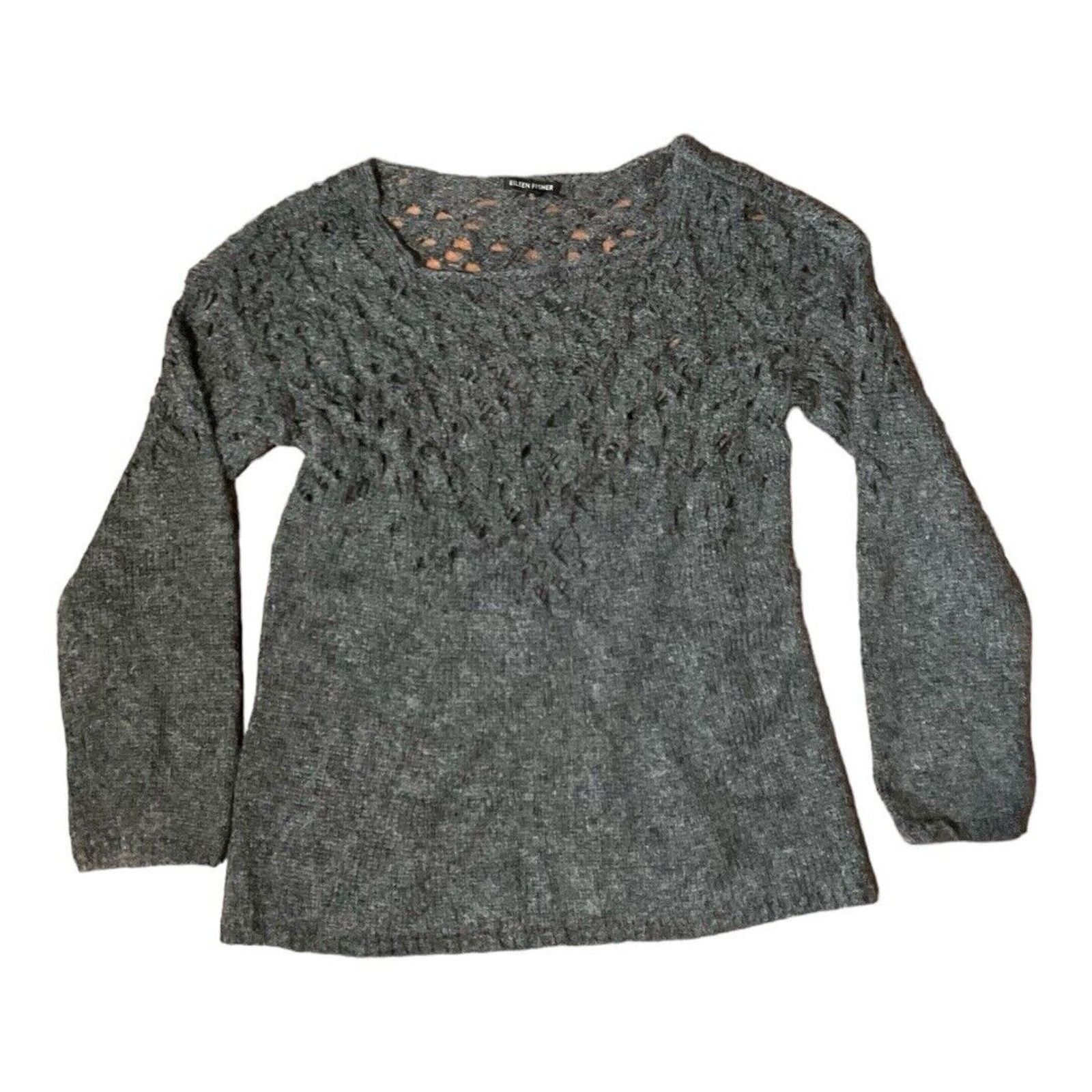 Eileen Fisher Eileen Fisher Wool Sweater Size S / US 4 / IT 40 - 1 Thumbnail