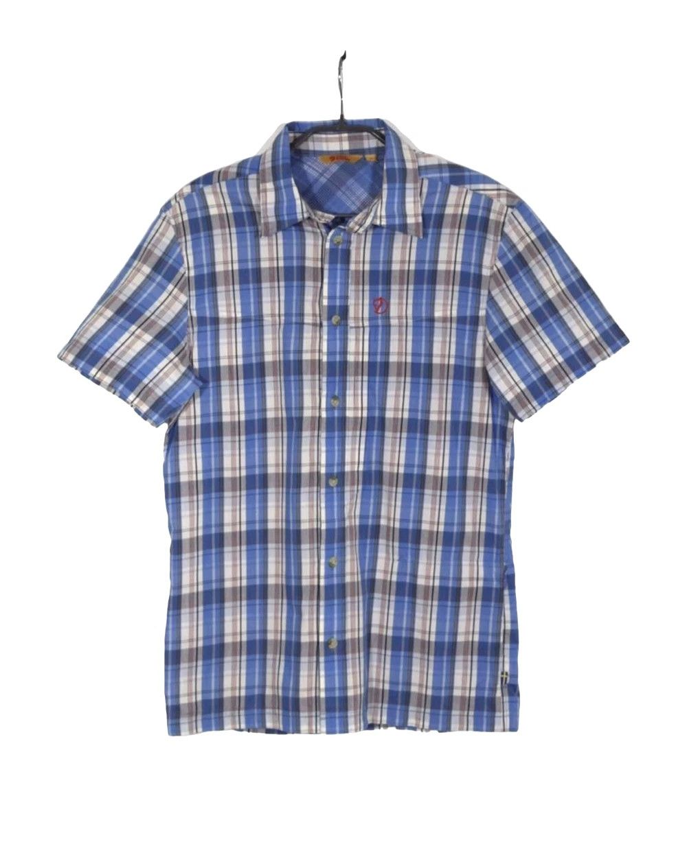 Fjallraven Fjallraven Short Sleeve Plaid Shirt Mens S Size US S / EU 44-46 / 1 - 1 Thumbnail