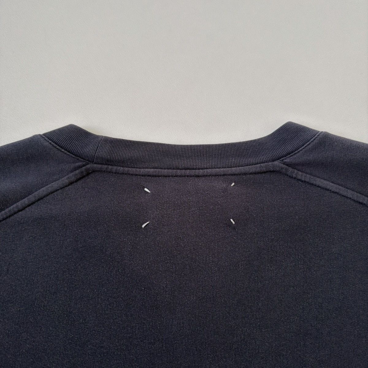 Maison Margiela S/S 10 ‘Faded’ Blue Cotton Sweat Shirt Size US M / EU 48-50 / 2 - 13 Thumbnail