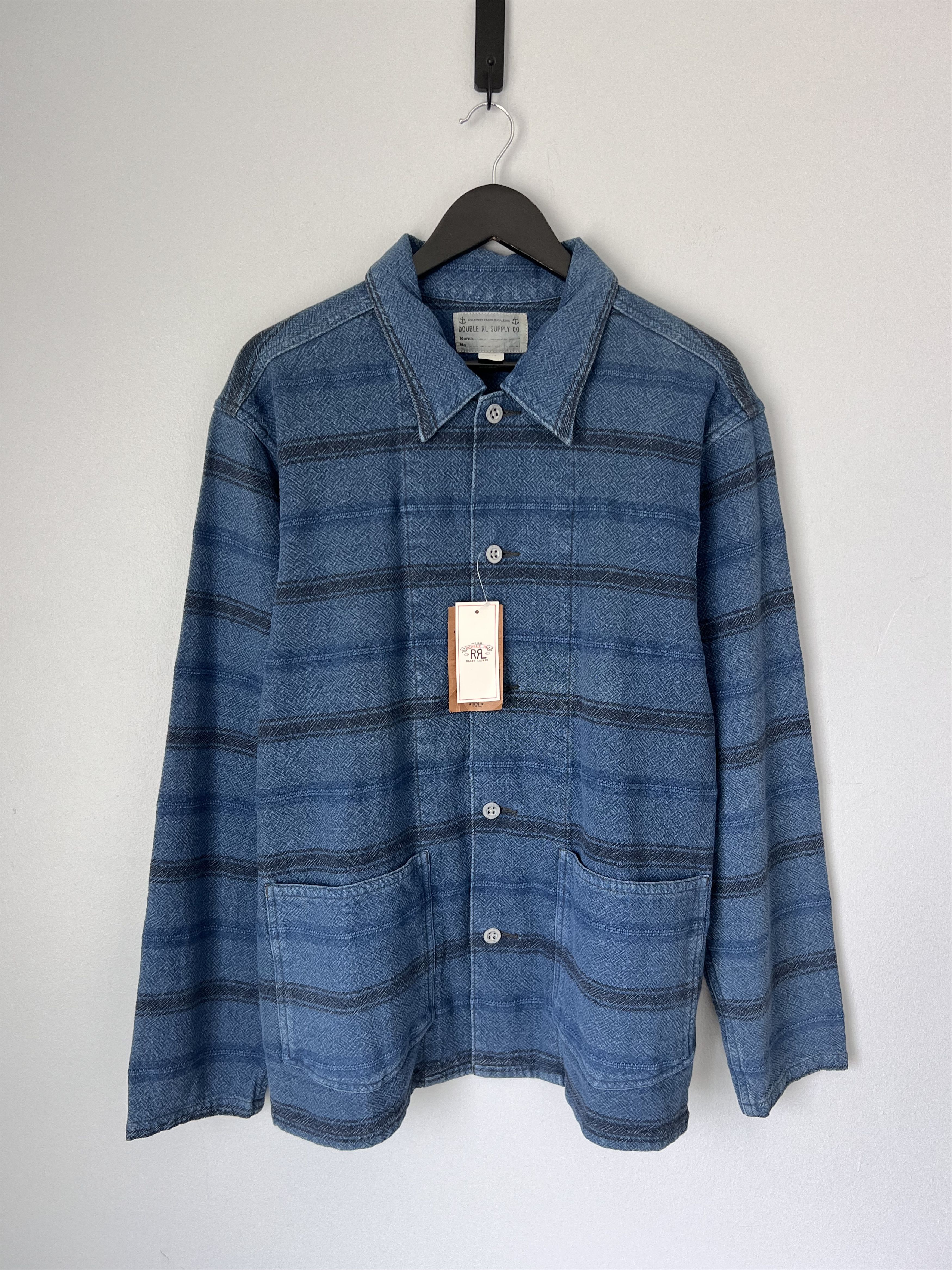 RRL Ralph Lauren RRL Ralph Lauren Cooper Work Jacket in Indigo Size US L / EU 52-54 / 3 - 1 Thumbnail