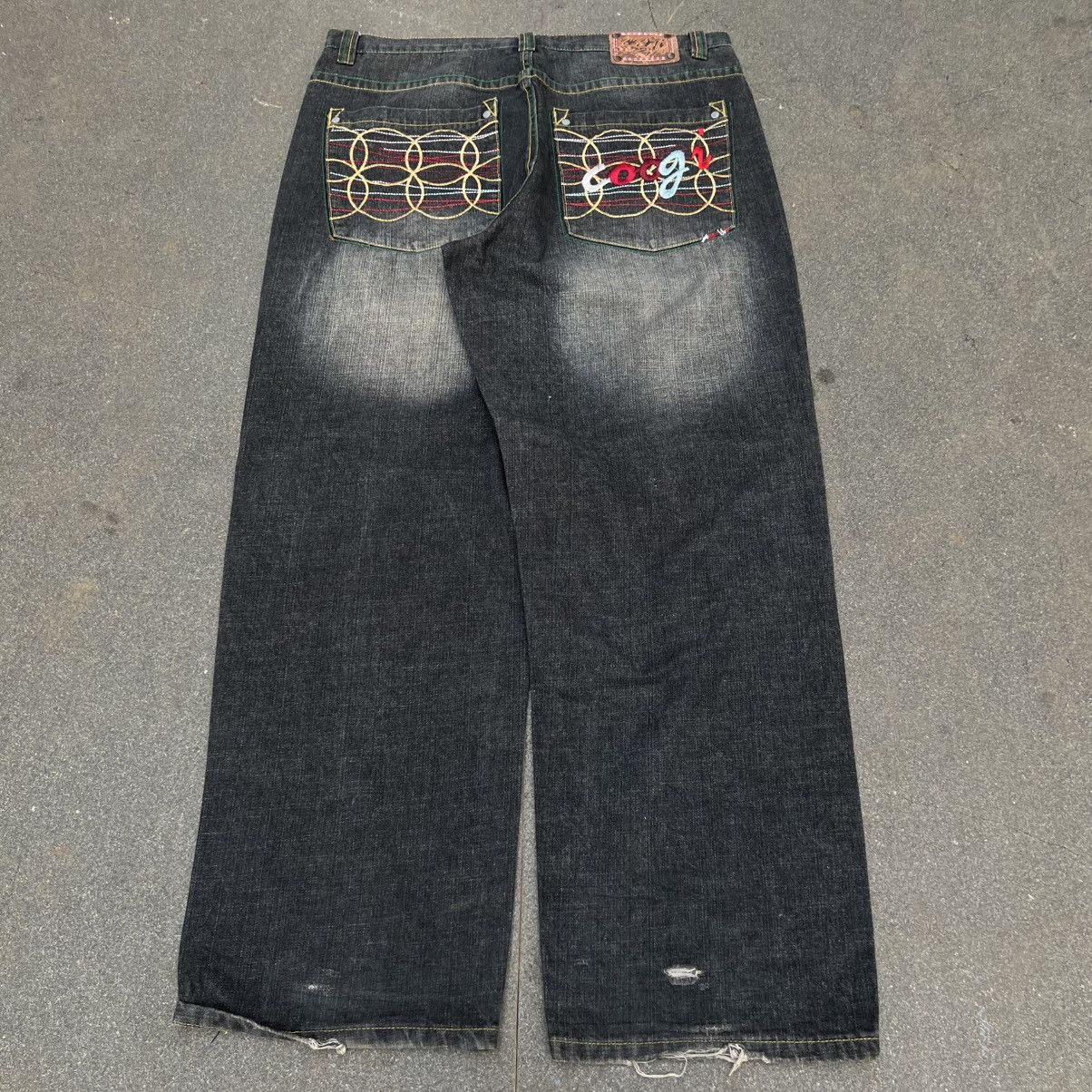 Coogi × Vintage Crazy Vintage Coogi Baggy Hiphop Jeans Size US 40 / EU 56 - 1 Thumbnail