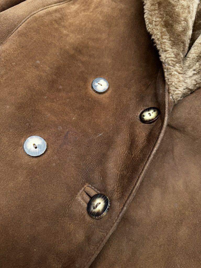 Vintage 1970s Sawyer of Napa Sheepskin Shearling Coat Size XL / US 12-14 / IT 48-50 - 10 Thumbnail