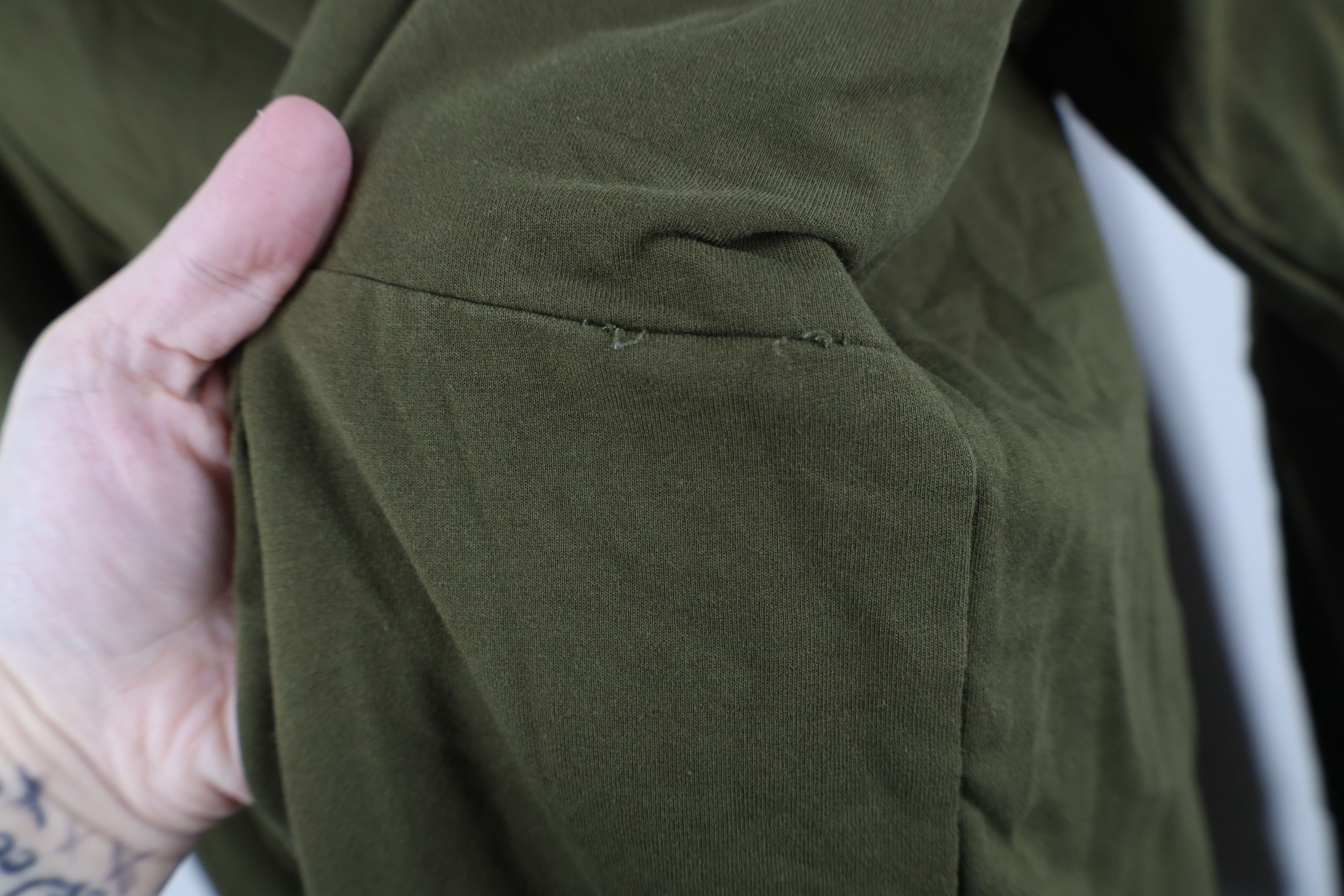 Vintage Zyia Active Blank French Terry Crewneck Sweatshirt Green Size M / US 6-8 / IT 42-44 - 5 Thumbnail