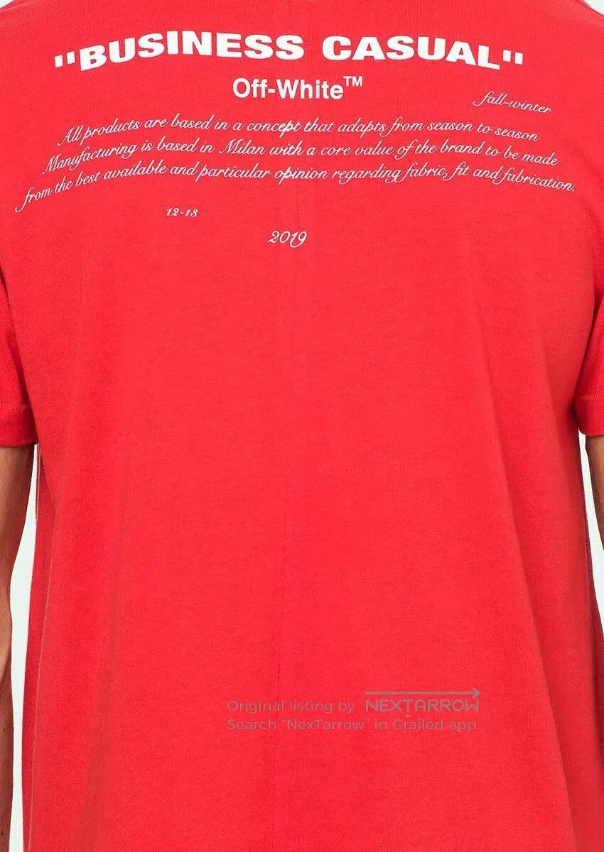 Off-White Off-White Benini Short-Sleeve Tee. Size US XXS / EU 40 - 5 Thumbnail