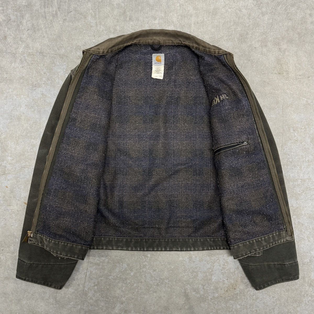 Carhartt Vintage Carhartt Detroit Jacket j97 MOS Size US XXL / EU 58 / 5 - 4 Thumbnail