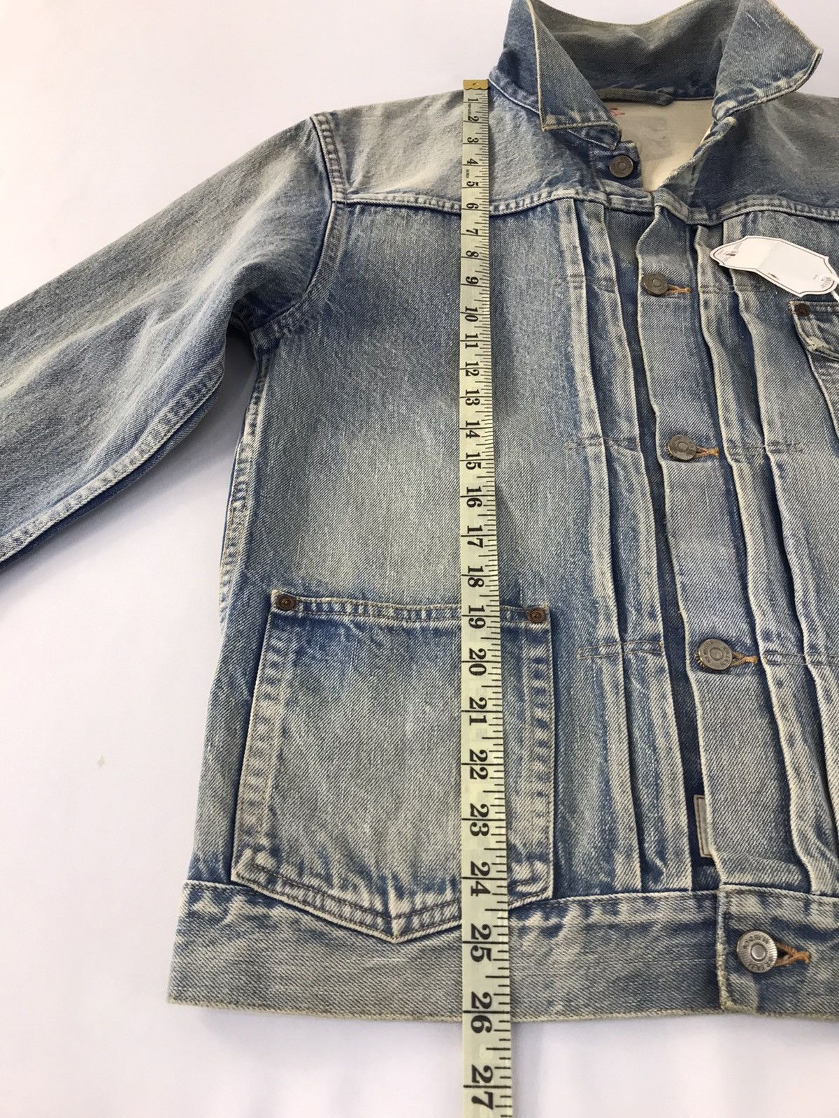 Japanese Brand Vintage Briam Means Jacket Jeans Selvedge Style Size US M / EU 48-50 / 2 - 17 Thumbnail