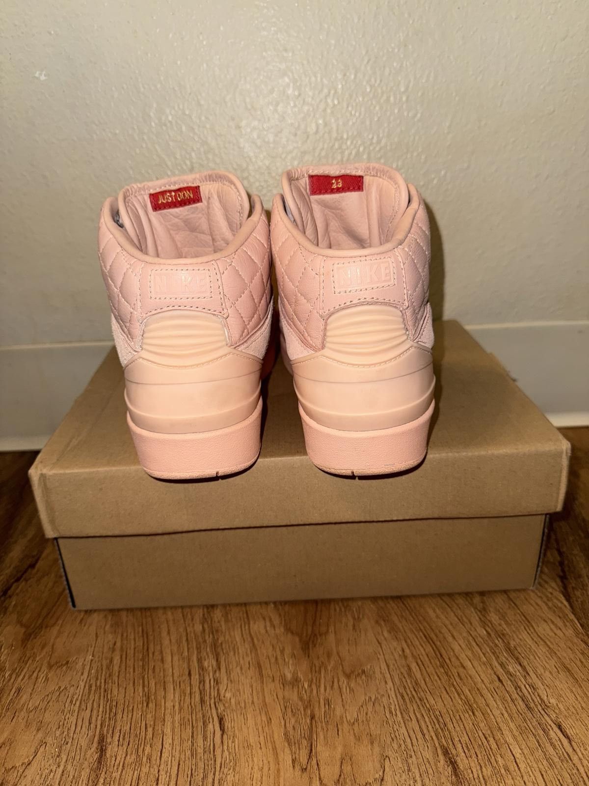 Jordan Brand Jordan 2 Retro Just Don Arctic Orange Sample 2014 Size US 5 / EU 37 - 2 Thumbnail