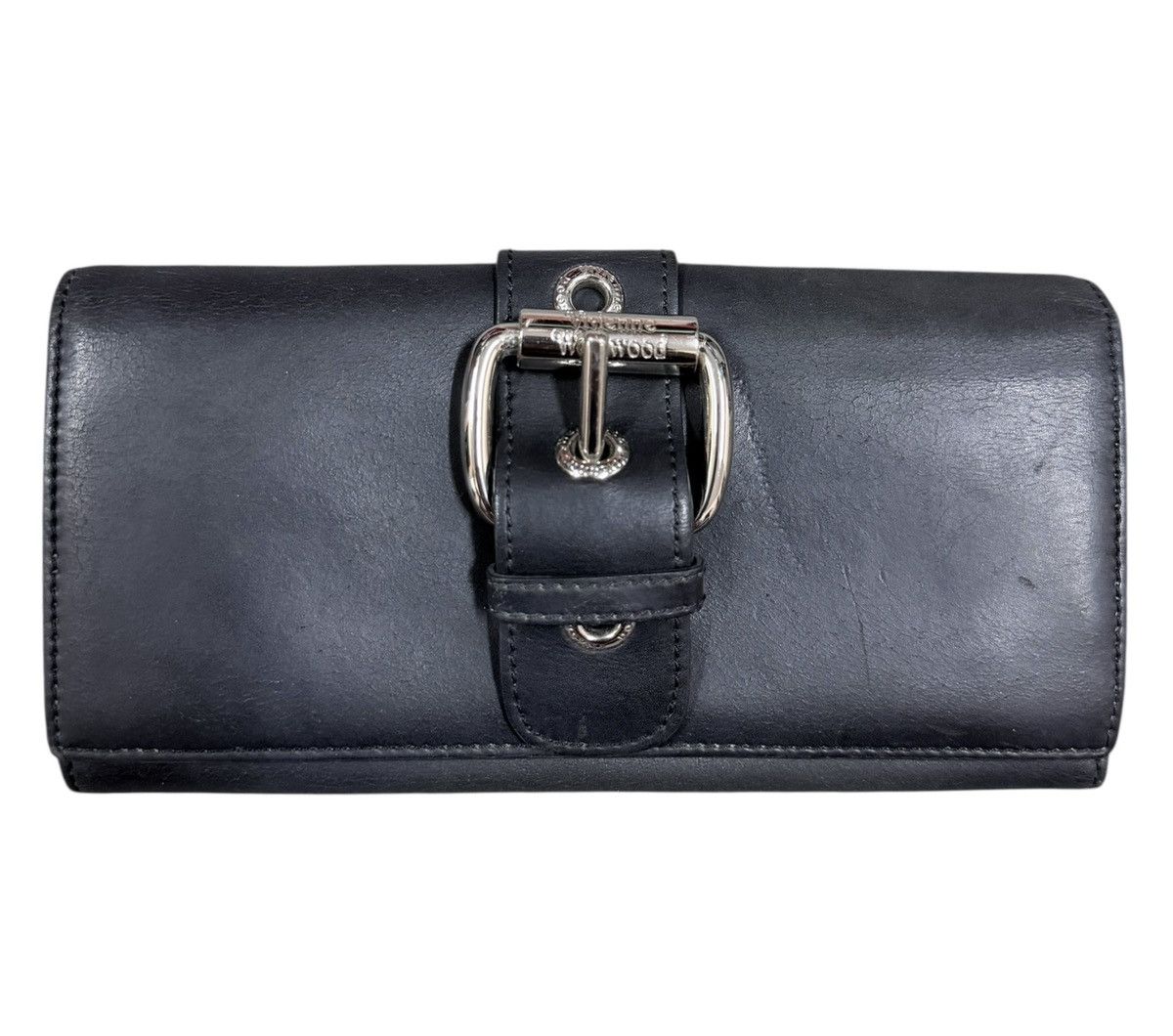 Vivienne Westwood Vivienne Westwood Longwallet Orb Genuiene Leather Size ONE SIZE - 1 Thumbnail