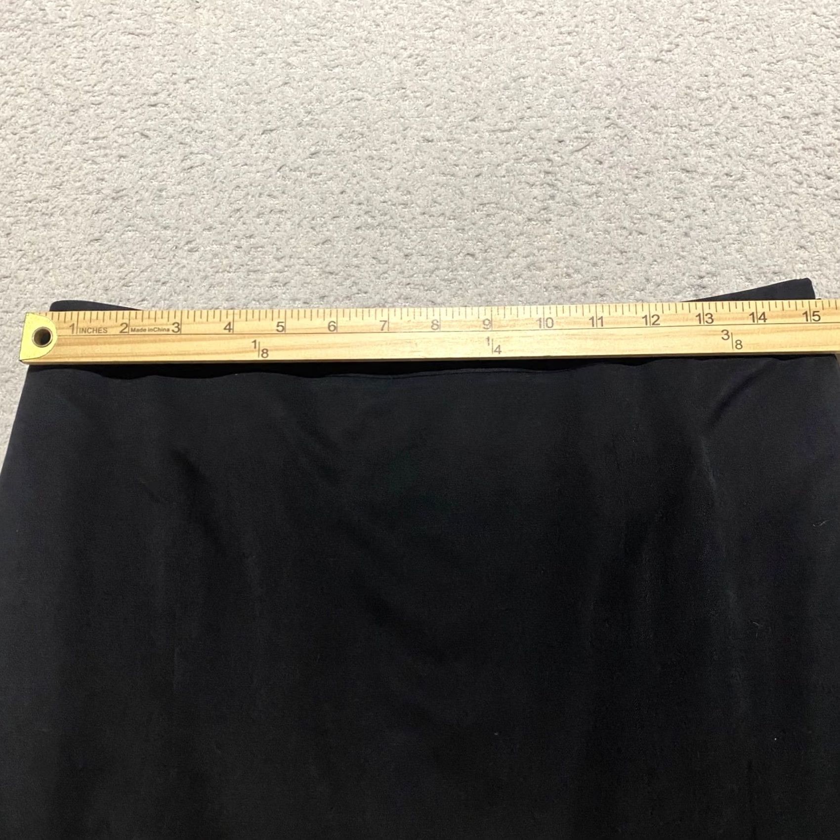 J.Crew J. Crew Skirt 8 Wool Black Pencil Straight Lined Knee Length 100% Wool Women's Black 8 Skirt Size 30" / US 8 / IT 44 - 5 Thumbnail