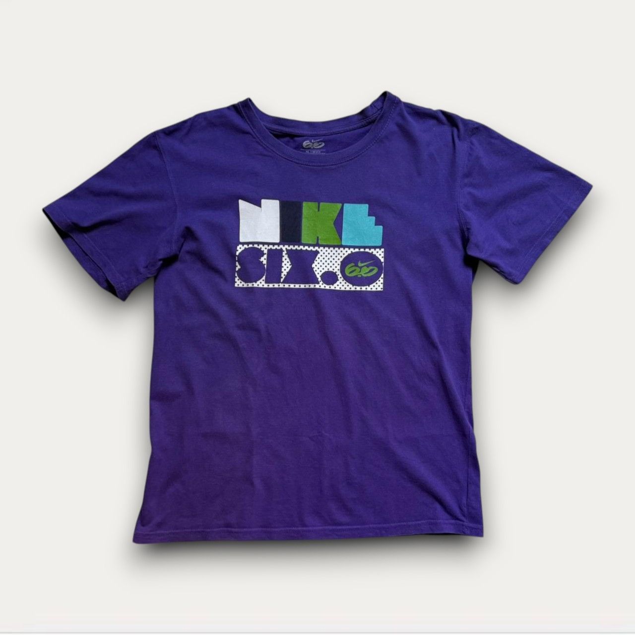Nike Vintage Y2K Nike 6.0 Six.O T-Shirt Size US M / EU 48-50 / 2 - 1 Thumbnail