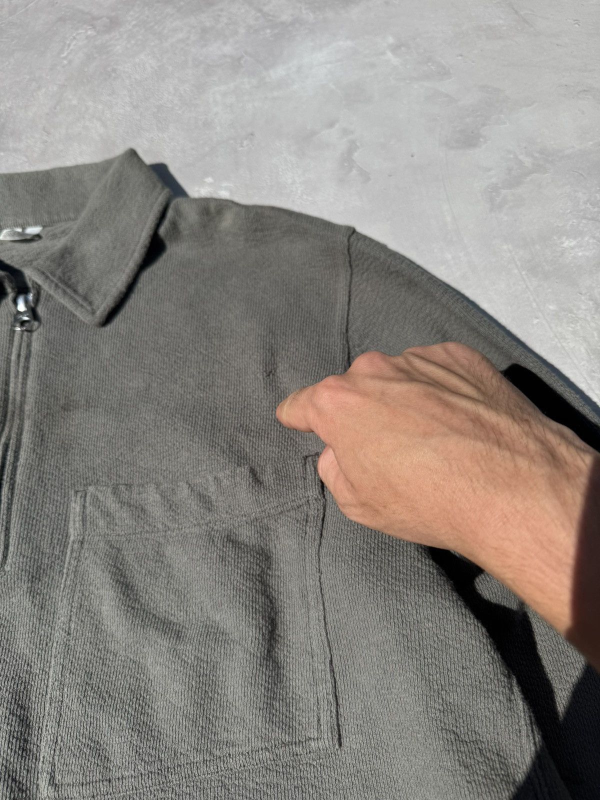 Arket Arket 1/3 Zip Basic Pocket Sweatshirt Size US S / EU 44-46 / 1 - 4 Thumbnail