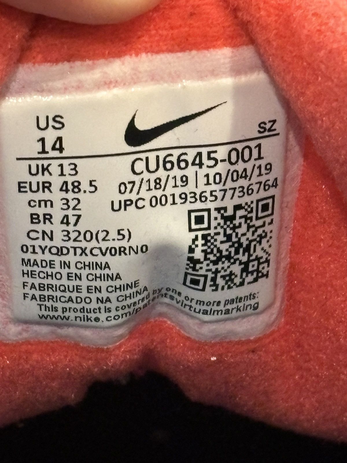 Nike Nike air max 1 ‘Chinatown New York 2020’ Size US 14 / EU 47 - 6 Thumbnail