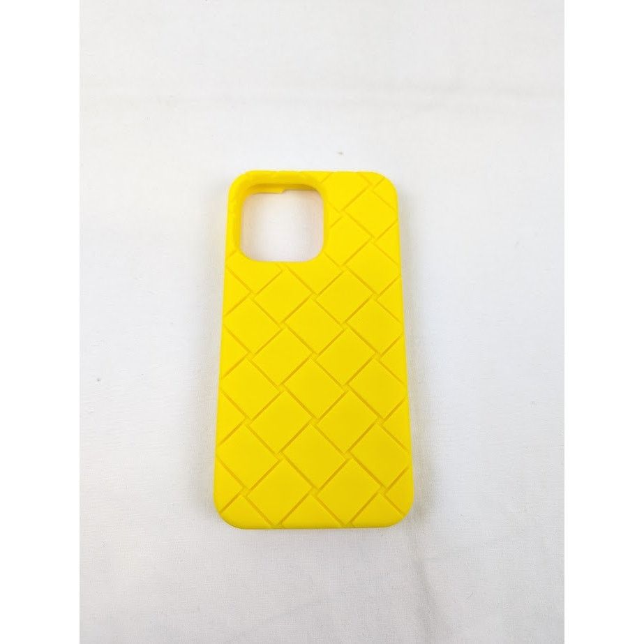 Bottega Veneta o1rshd1 Size: OS / Rubber Cover I Phone 14 Pro in Lemon Size ONE SIZE - 1 Thumbnail