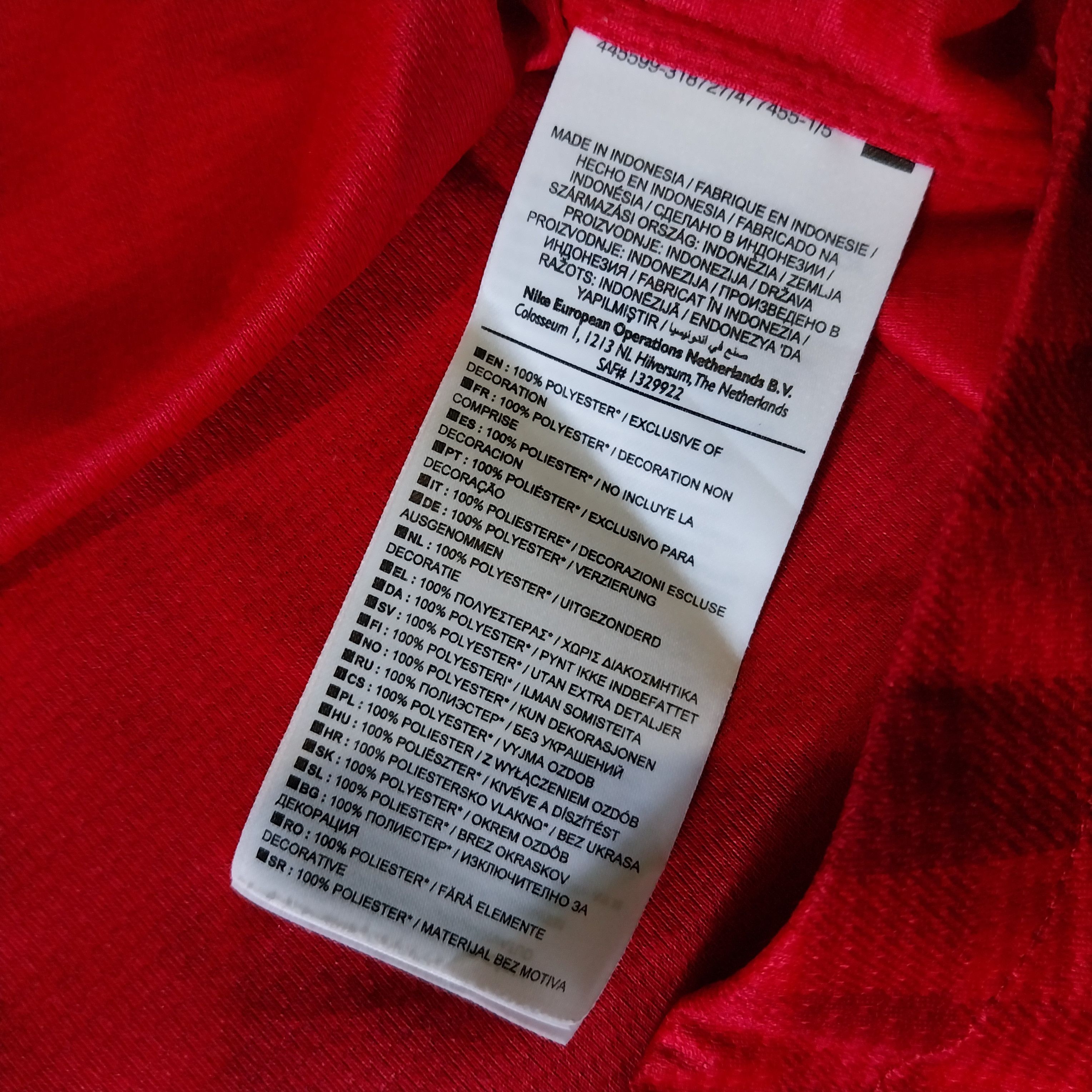 Nike Manchester united home 2012 robin van persie jersey football Size US M / EU 48-50 / 2 - 6 Thumbnail