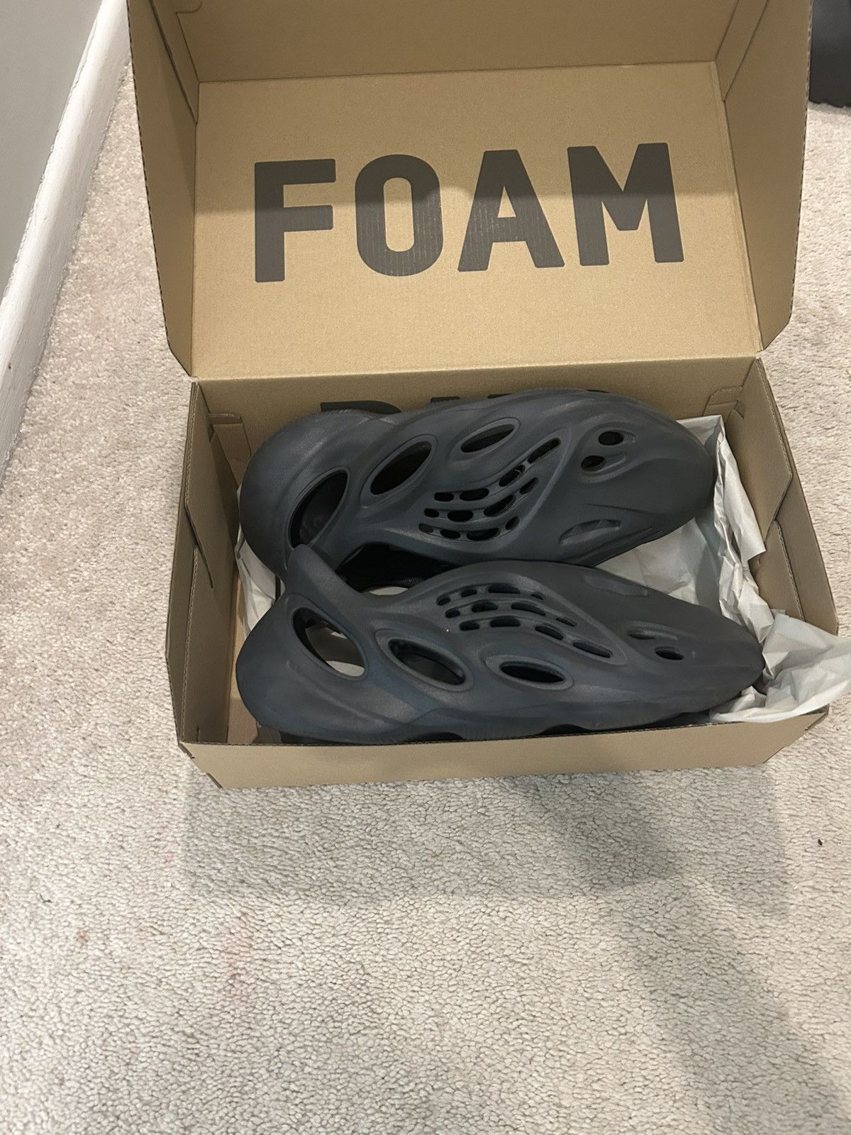 Adidas Onyx Foamrunners Size 11 Size US 11 / EU 44 - 2 Thumbnail
