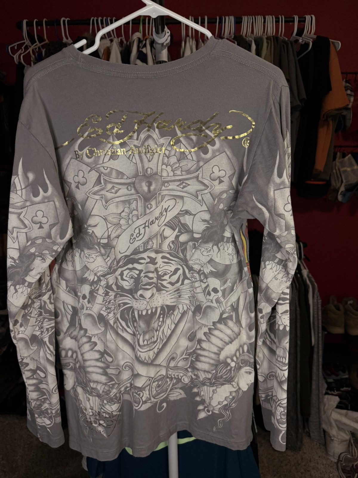 Ed Hardy Vintage Ed Hardy by Christian Audigier Size US M / EU 48-50 / 2 - 4 Thumbnail