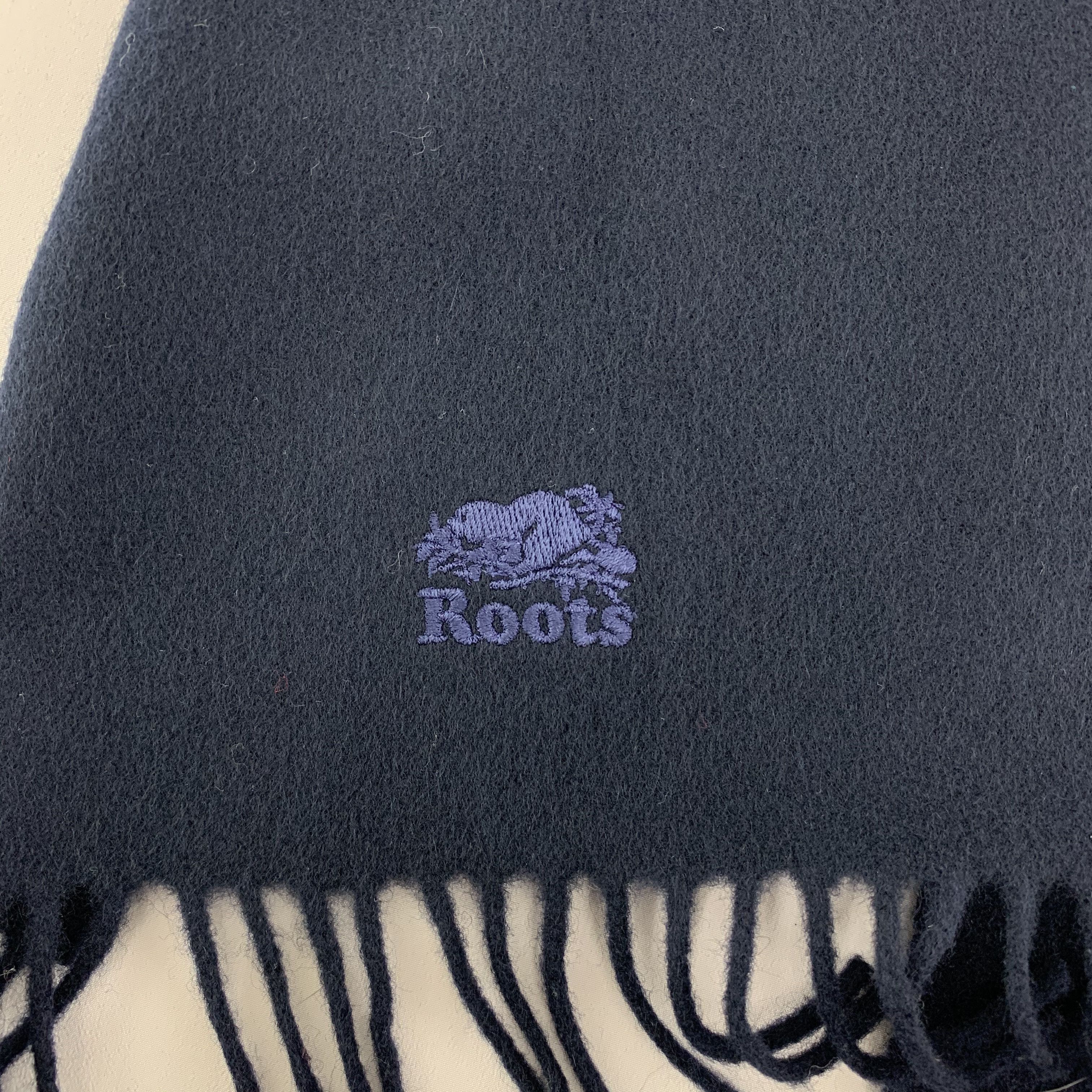 Roots Roots Scarf Wool Muffler Neck Wrap BL4073A Size ONE SIZE - 5 Thumbnail