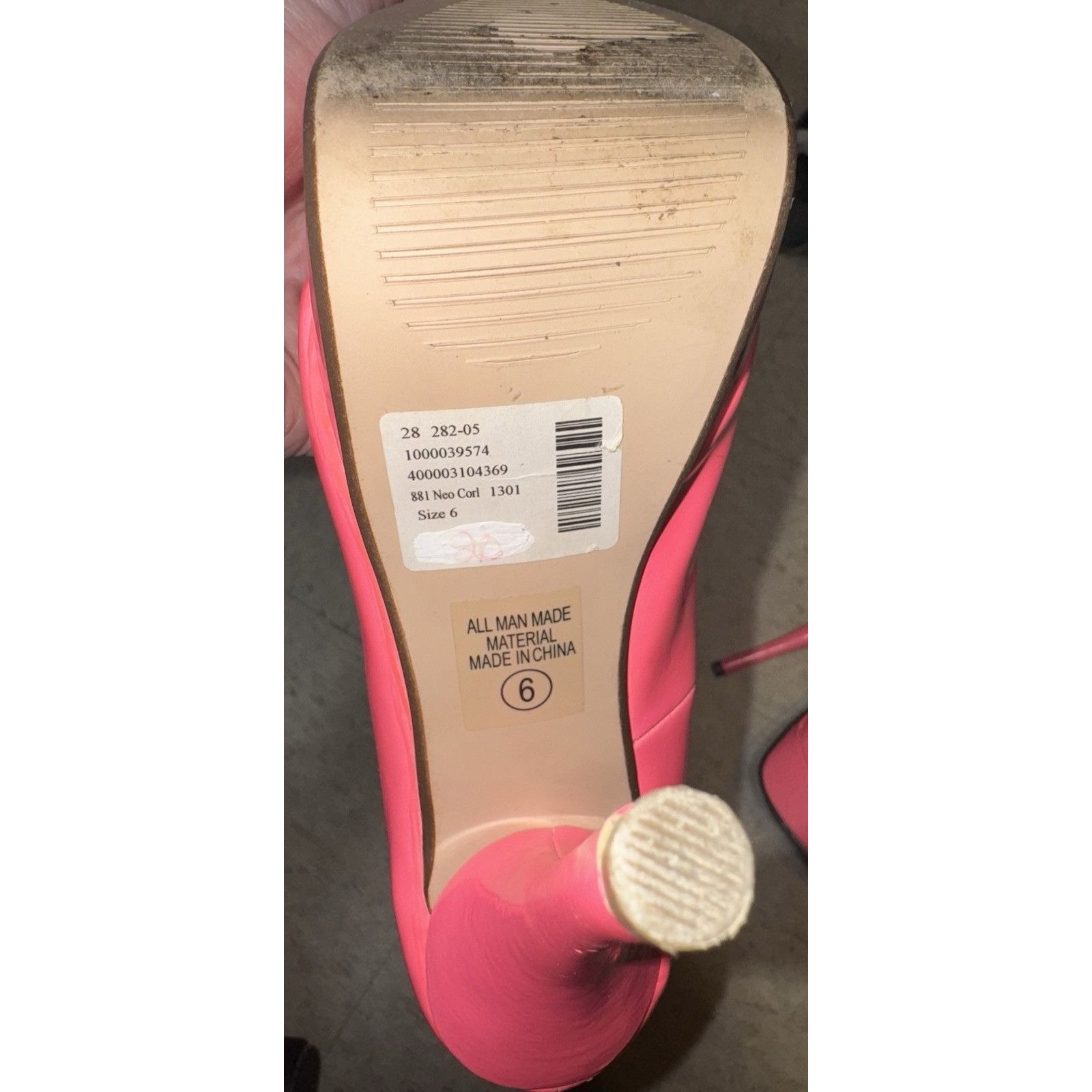Other Deb High Heels Size 6 fluorescent pink Size US 6 / IT 36 - 8 Thumbnail