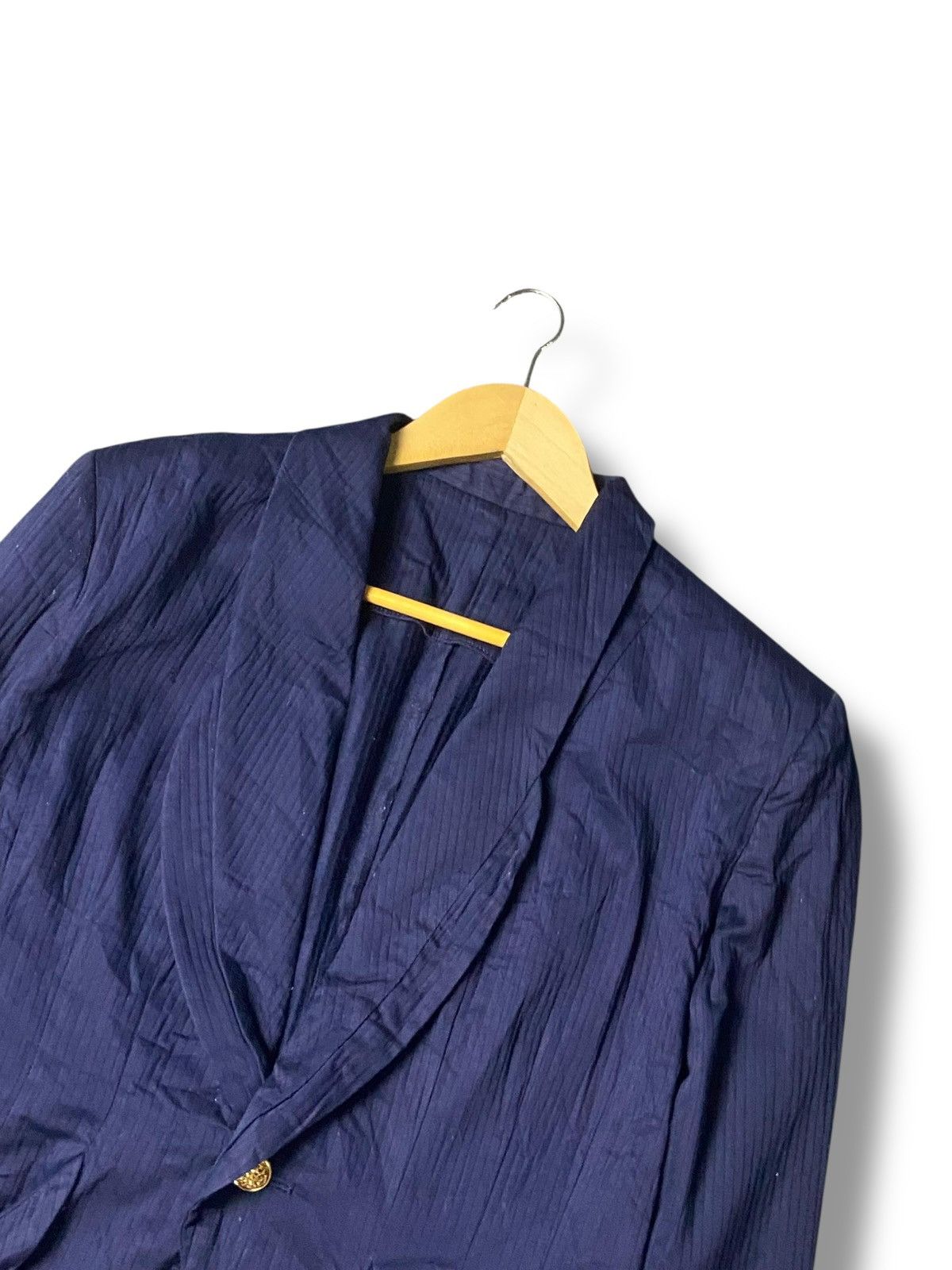 Y's Vintage Y’s Layered Stretch Wrinkle Jacket (150) Size US XXS / EU 40 - 4 Thumbnail