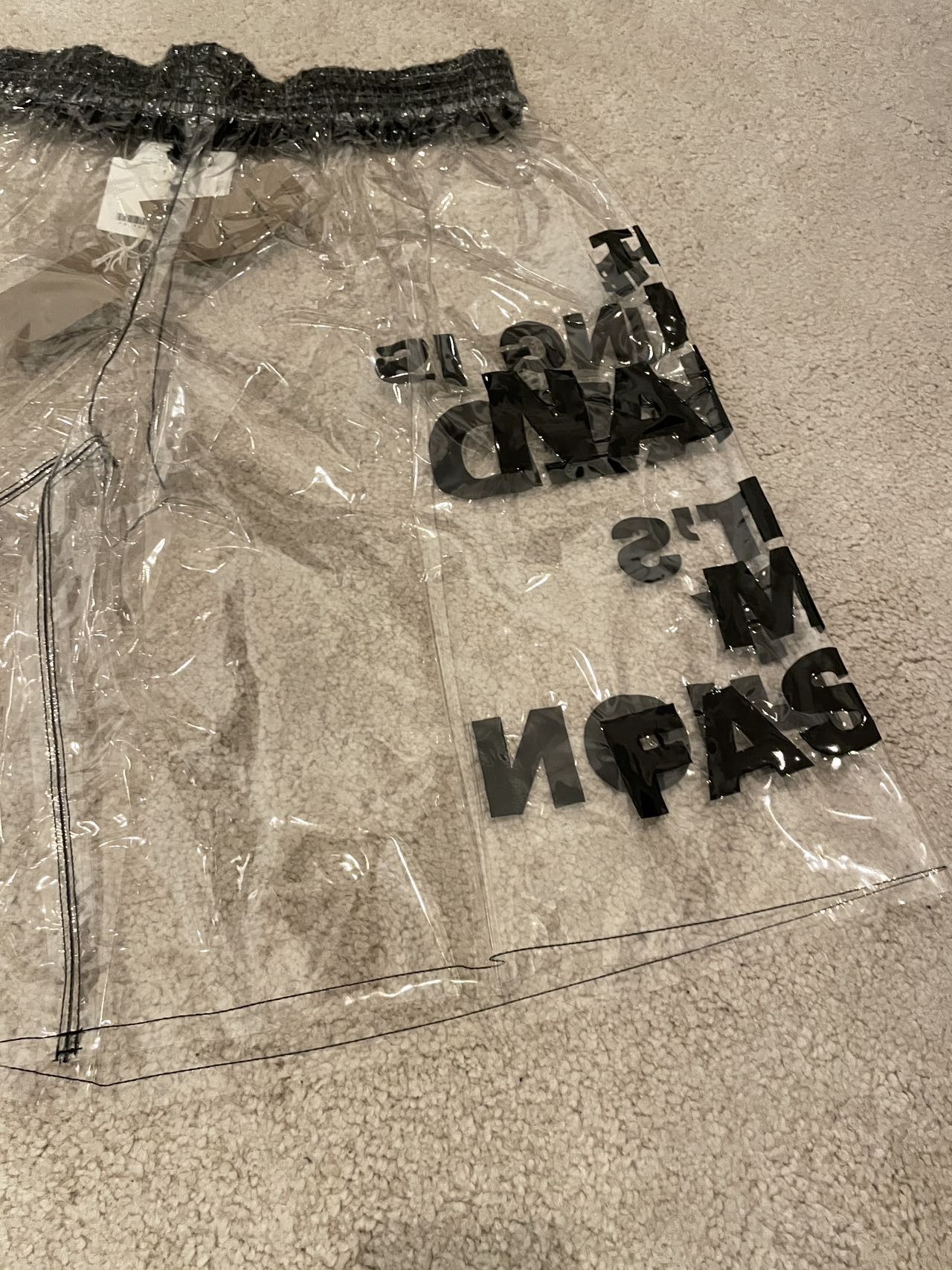 Comme des Garcons Homme Plus Comme Des Garcons Hoome Plus Transparent Shorts Size US 32 / EU 48 - 4 Thumbnail
