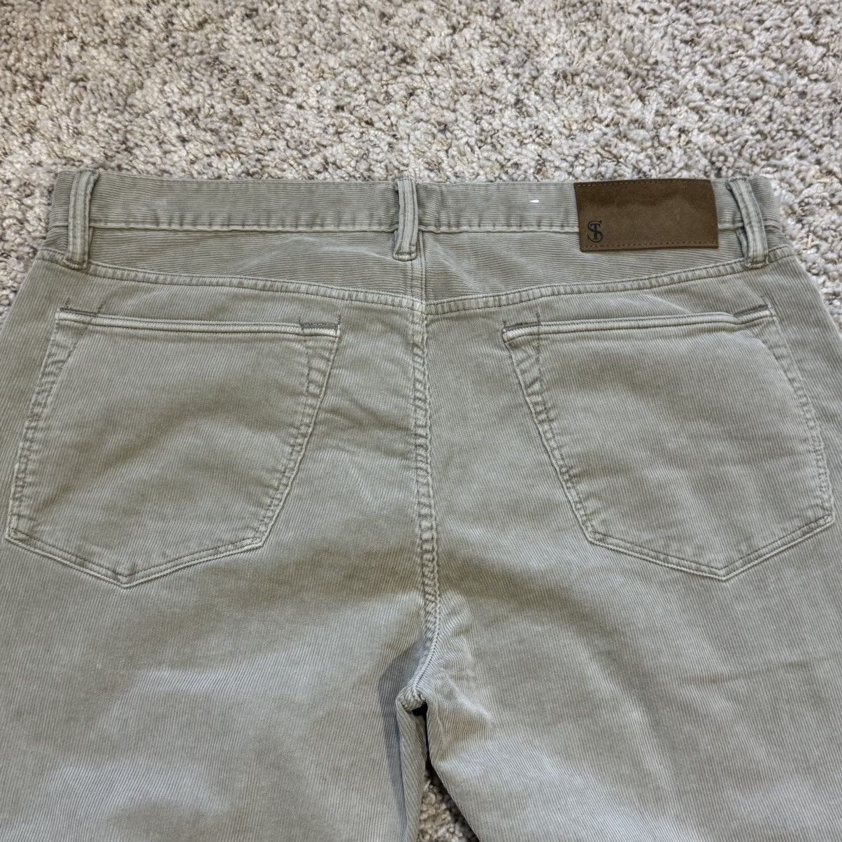 Todd Snyder Todd Snyder Corduroy Pants Slim Fit 34 x 30 Navy Tan $178 Size US 34 / EU 50 - 13 Thumbnail