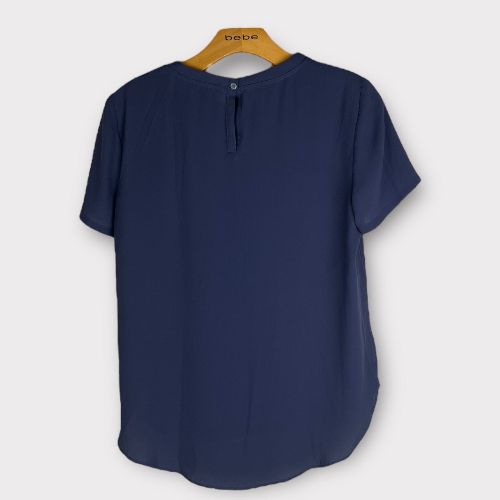 Ann Taylor Ann Taylor LOFT | Casual Gray Short Sleeve Top | XS Size XS / US 0-2 / IT 36-38 - 8 Thumbnail