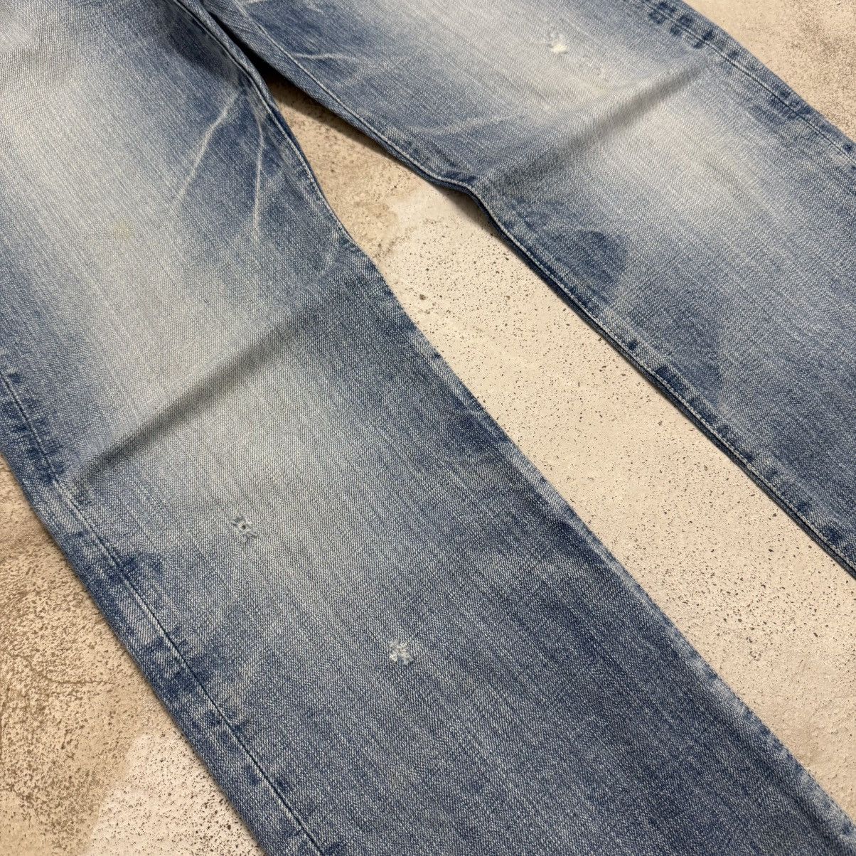 Spellbound Spellbound Distressed Light Wash Japanese Denim Pants Size US 33 - 6 Thumbnail
