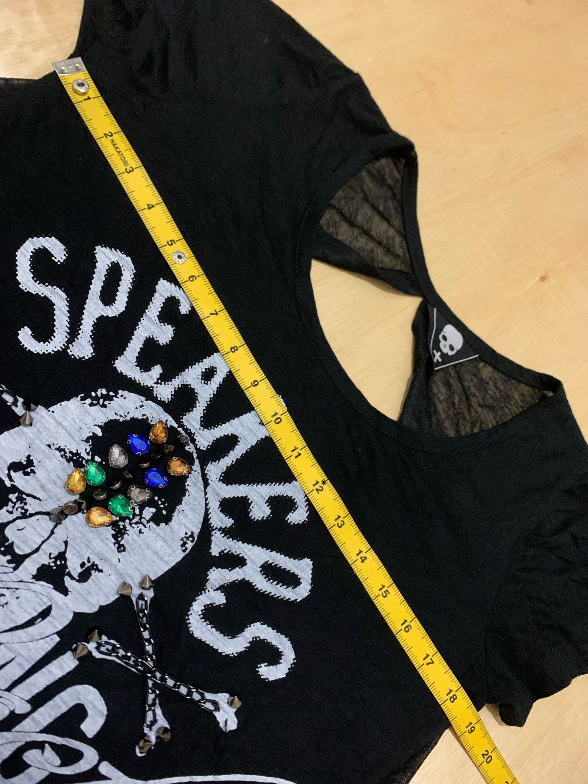 20471120 × If Six Was Nine × Japanese Brand Y2k Speakers Blaring Rock skull Ifsixwasnine Punk style Size ONE SIZE - 9 Thumbnail