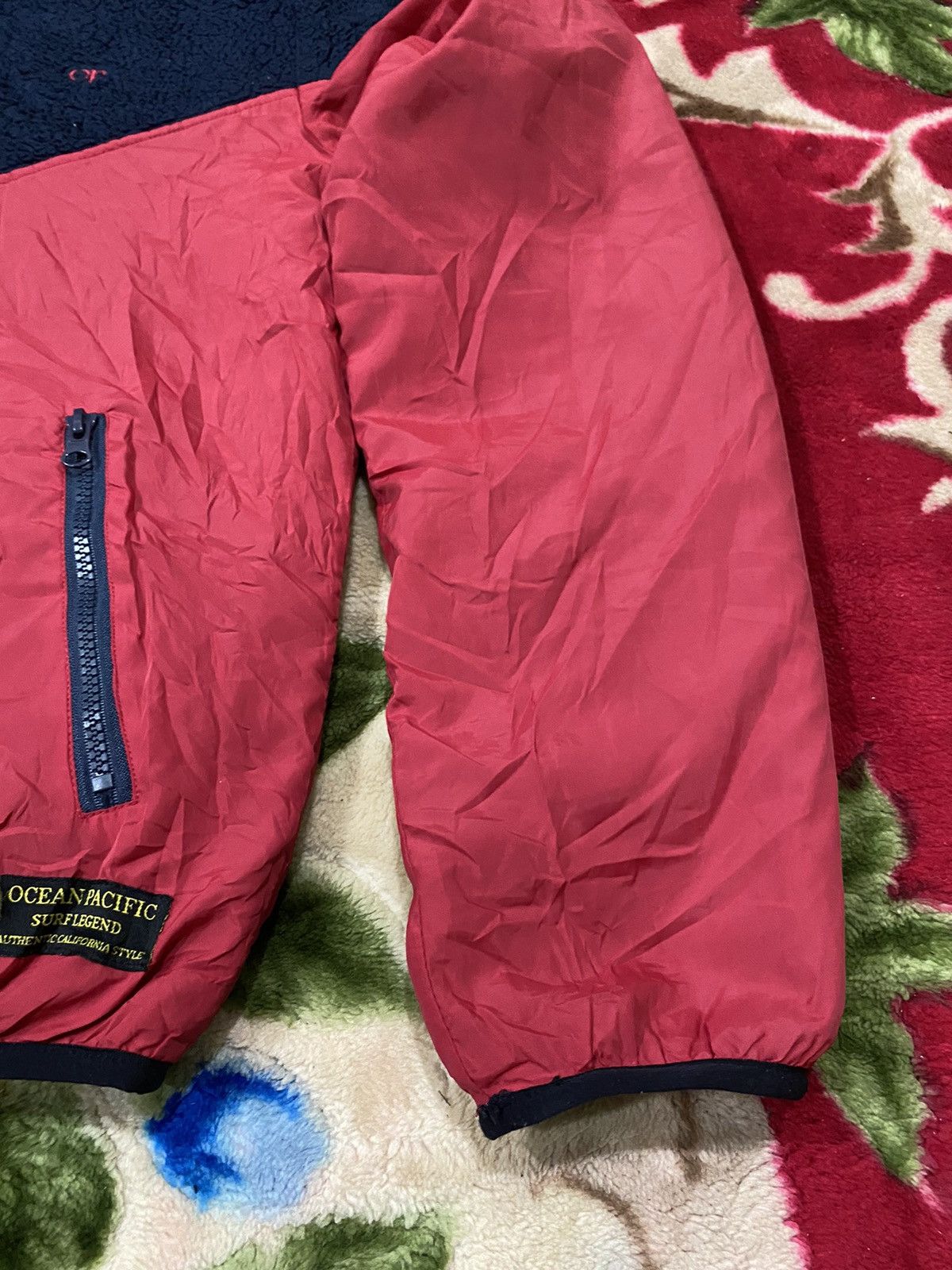 Ocean Pacific Ocean Pacific Surf Riversible Fleece Jacket Size US M / EU 48-50 / 2 - 6 Thumbnail