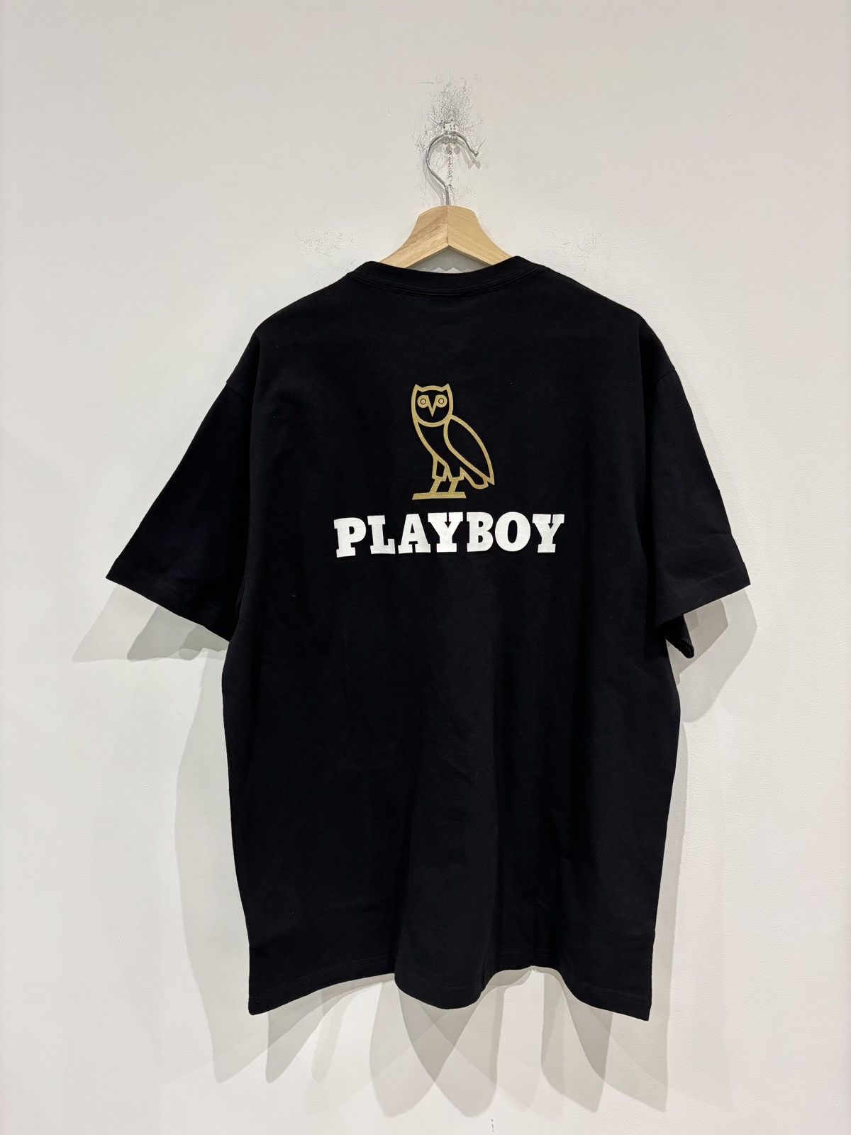 October's Very Own OVO X PLAYBOY Magazine Shirt Black Size: XL Size US XL / EU 56 / 4 - 6 Thumbnail