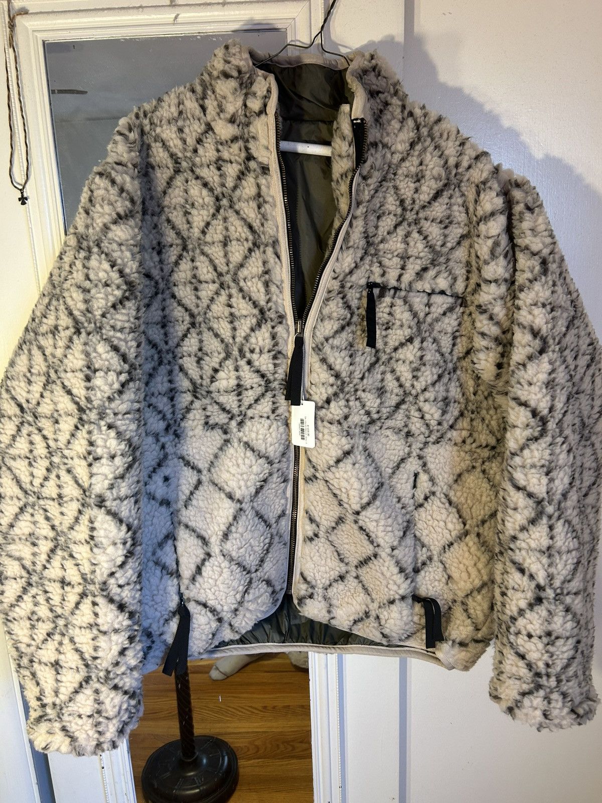 Kapital Sashiko Boa Reversible Fleece Jacket Size US XL / EU 56 / 4 - 1 Thumbnail