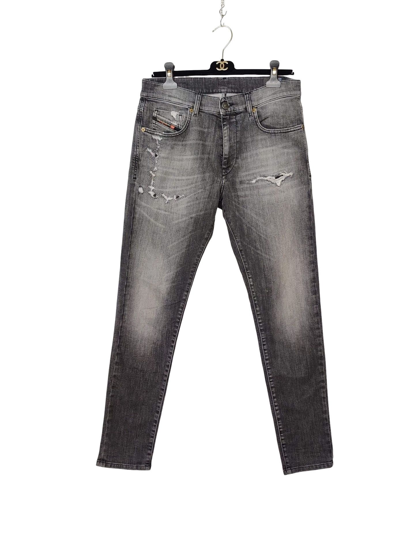 Diesel Diesel D-Strukt Jogg Distressed Jeans Size 31 Size US 31 - 1 Thumbnail