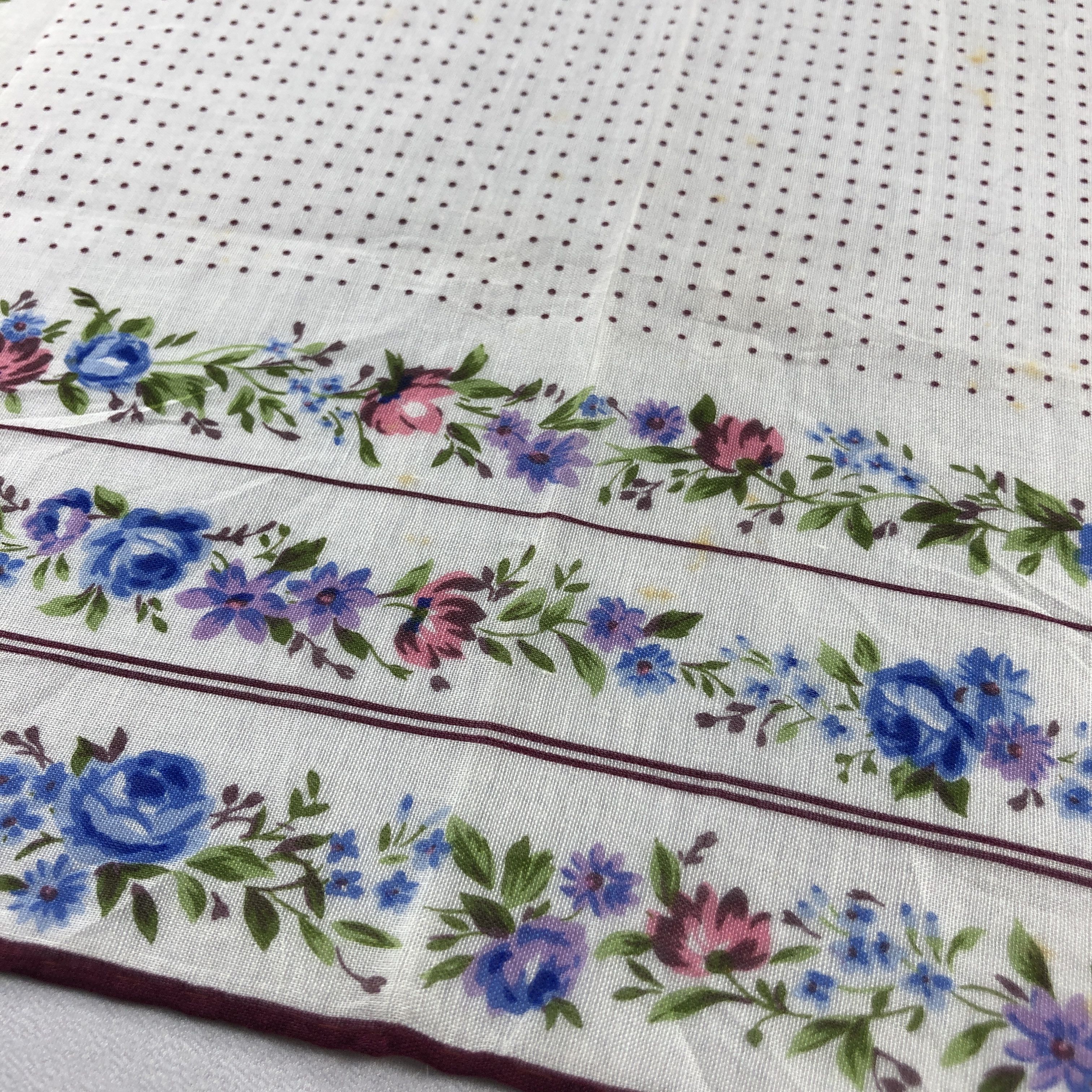 Vintage × Yves Saint Laurent YSL Handkerchief Neckerchief Bandana H2590 Size ONE SIZE - 4 Thumbnail