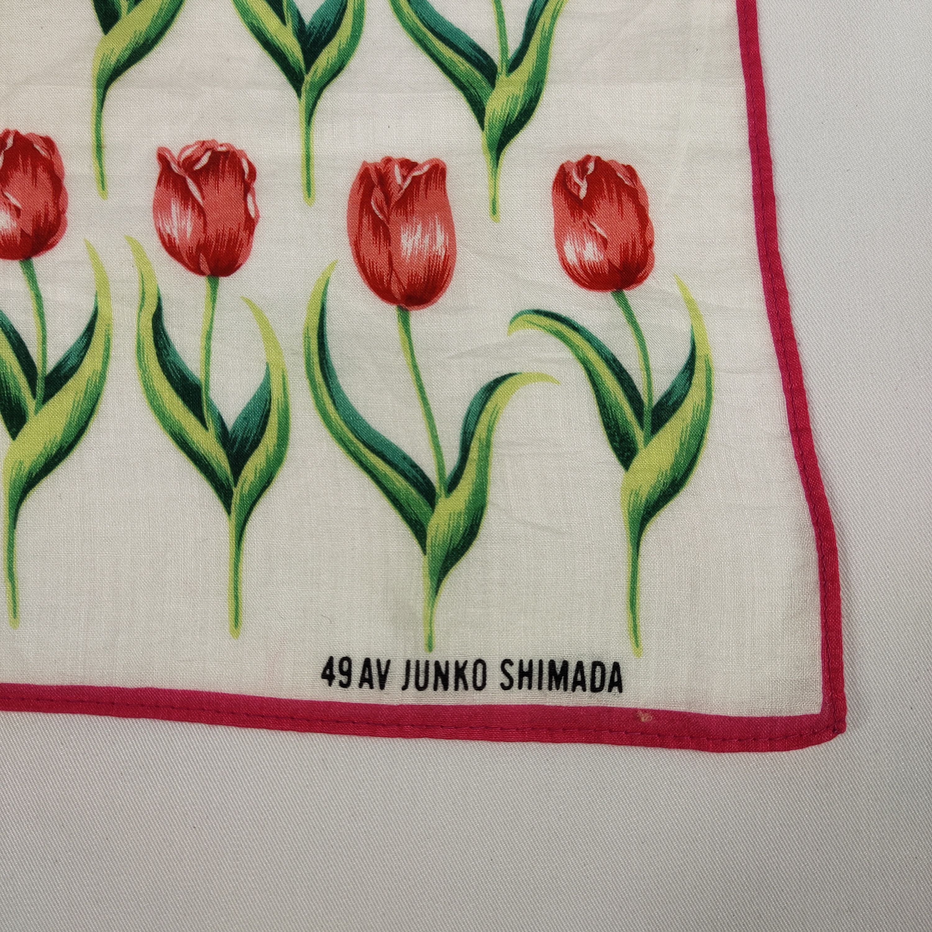 Junko Shimada × Vintage Junko Shimada Handkerchief / Neckerchief / Bandana FZ245 Size ONE SIZE - 5 Thumbnail