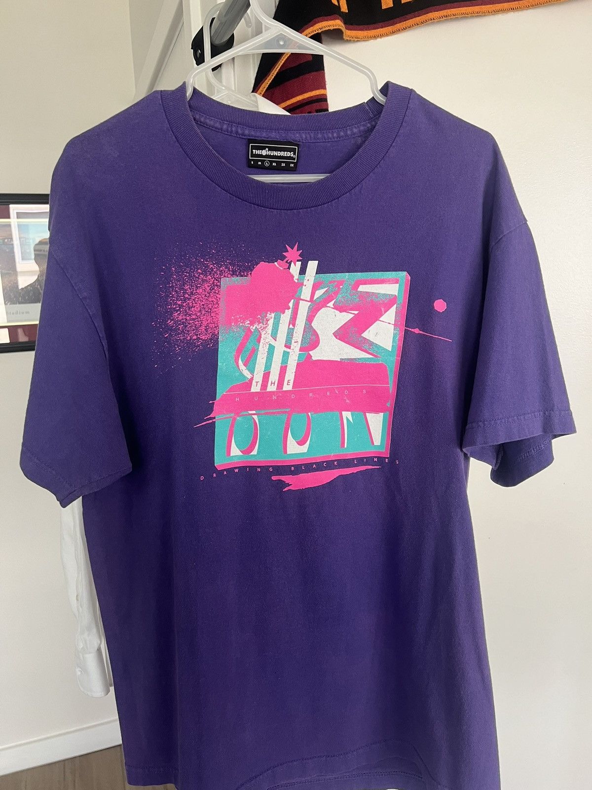 The Hundreds The Hundreds Purple T-Shirt Size US L / EU 52-54 / 3 - 1 Thumbnail