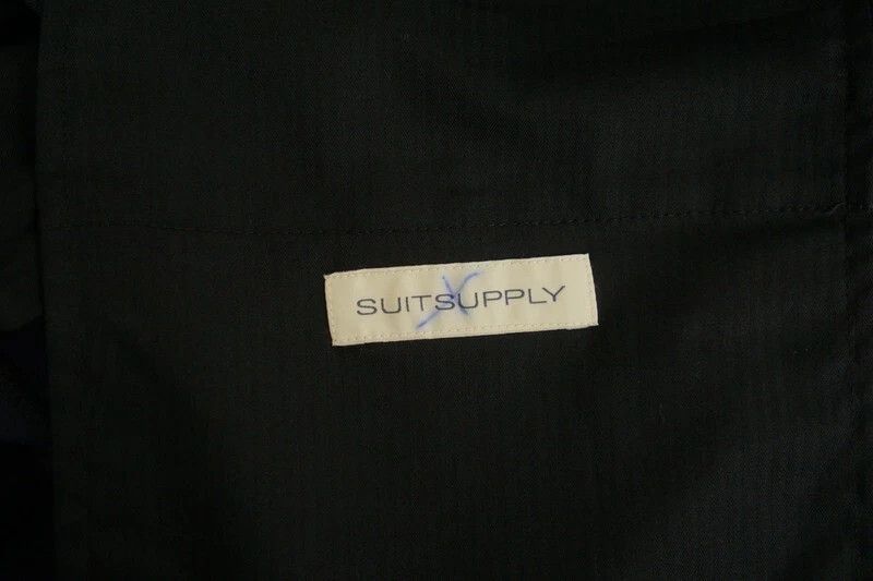 Suitsupply Men Suitsupply Trousers Navy Blue Brescia Wool US36S JNJ116 Size 36S - 6 Thumbnail