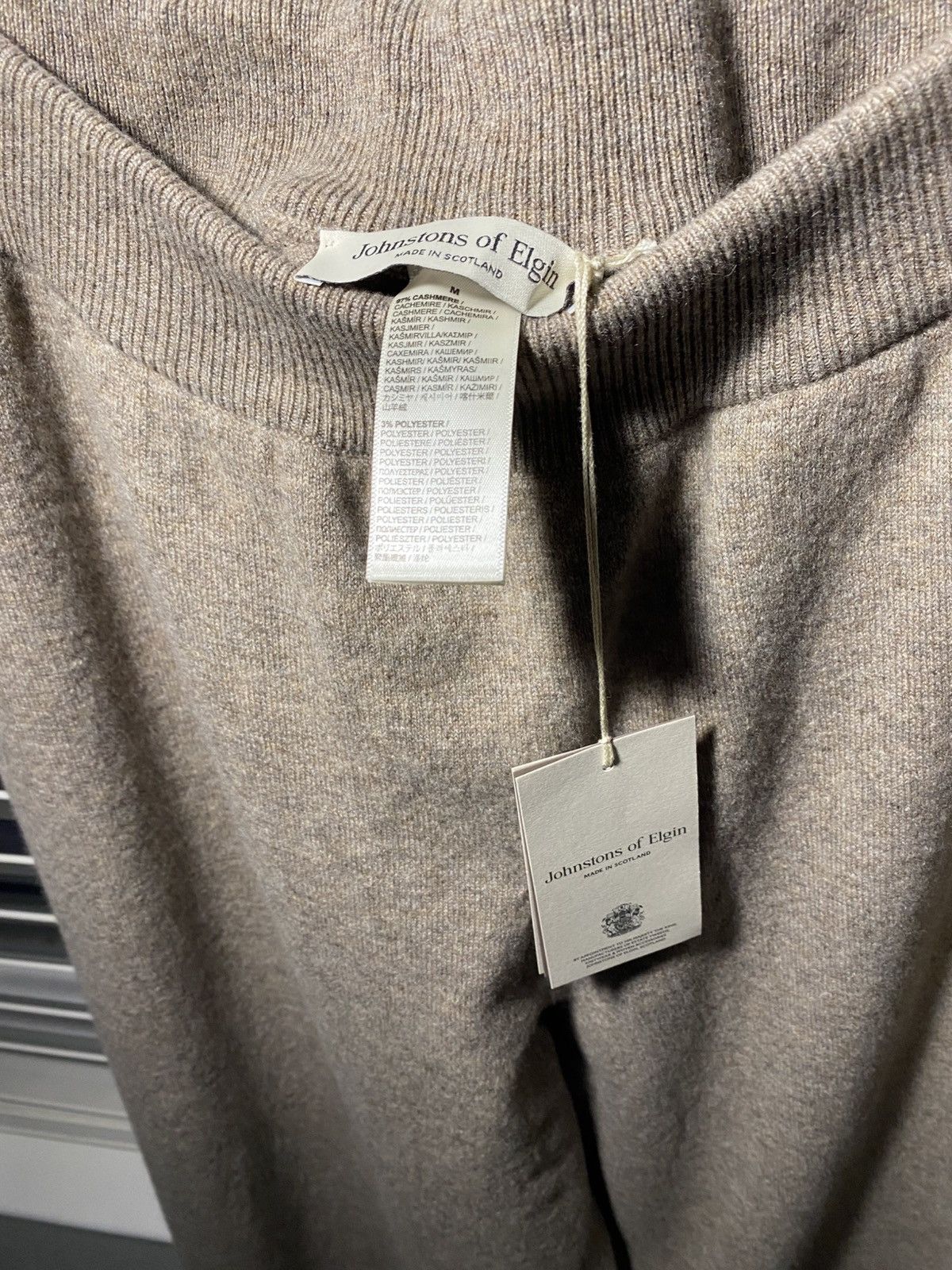 Johnstons Of Elgin Wide leg cashmere pants Size 25" / US 0 / IT 36 - 6 Thumbnail