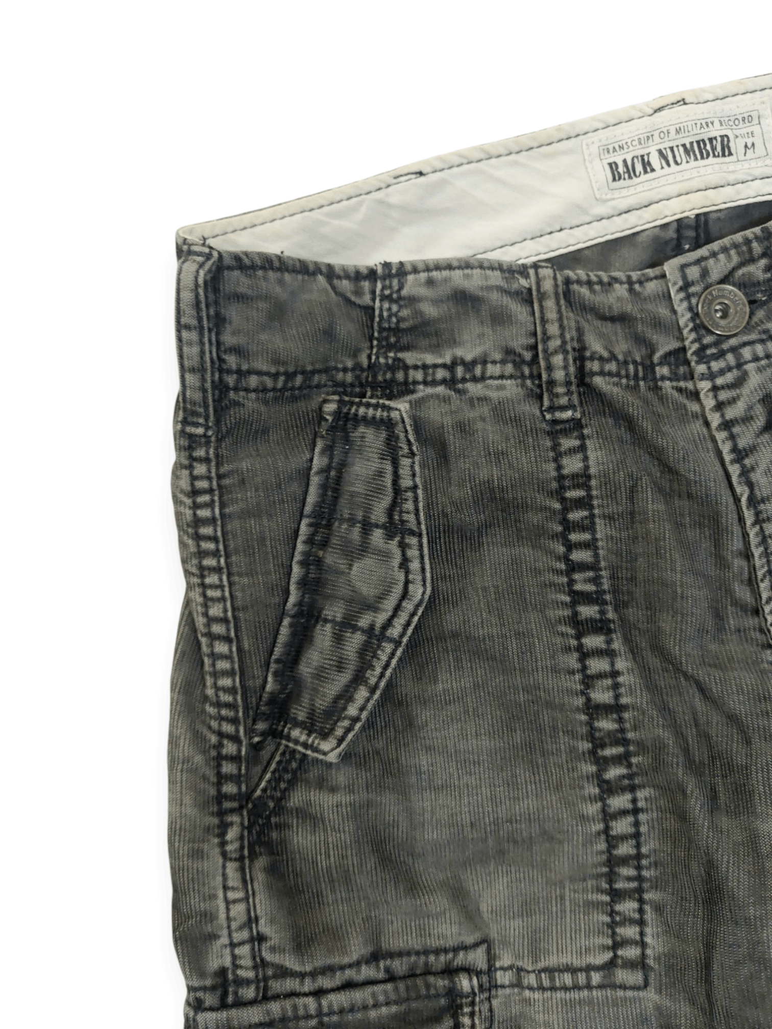 Designer Multipocket Transcript of Military Record Corduroy Size US 31 - 12 Thumbnail