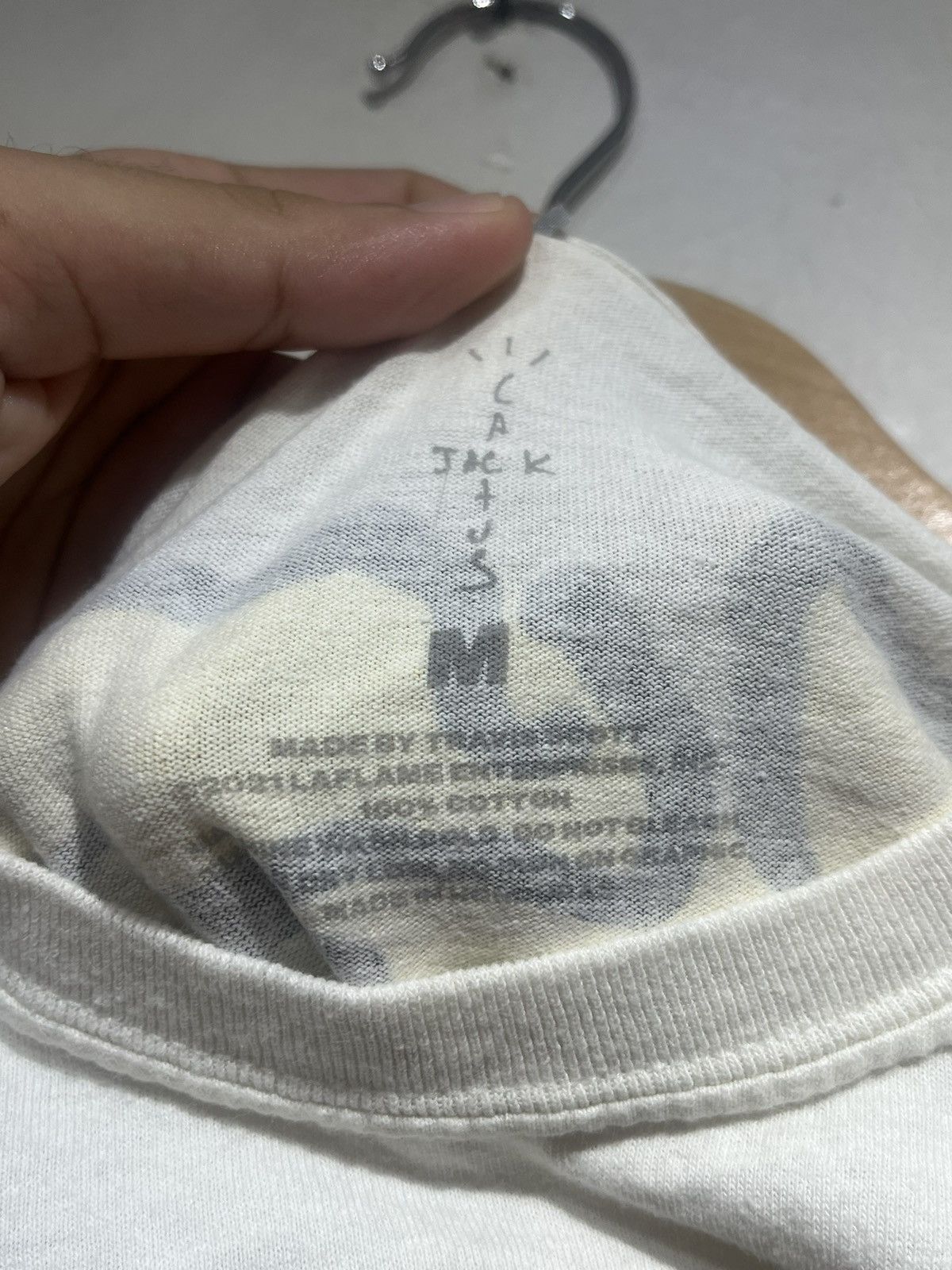 Fragment Design × Kaws × Travis Scott Travis Scott Cactus Jack x Fragment tee Size US L / EU 52-54 / 3 - 3 Thumbnail