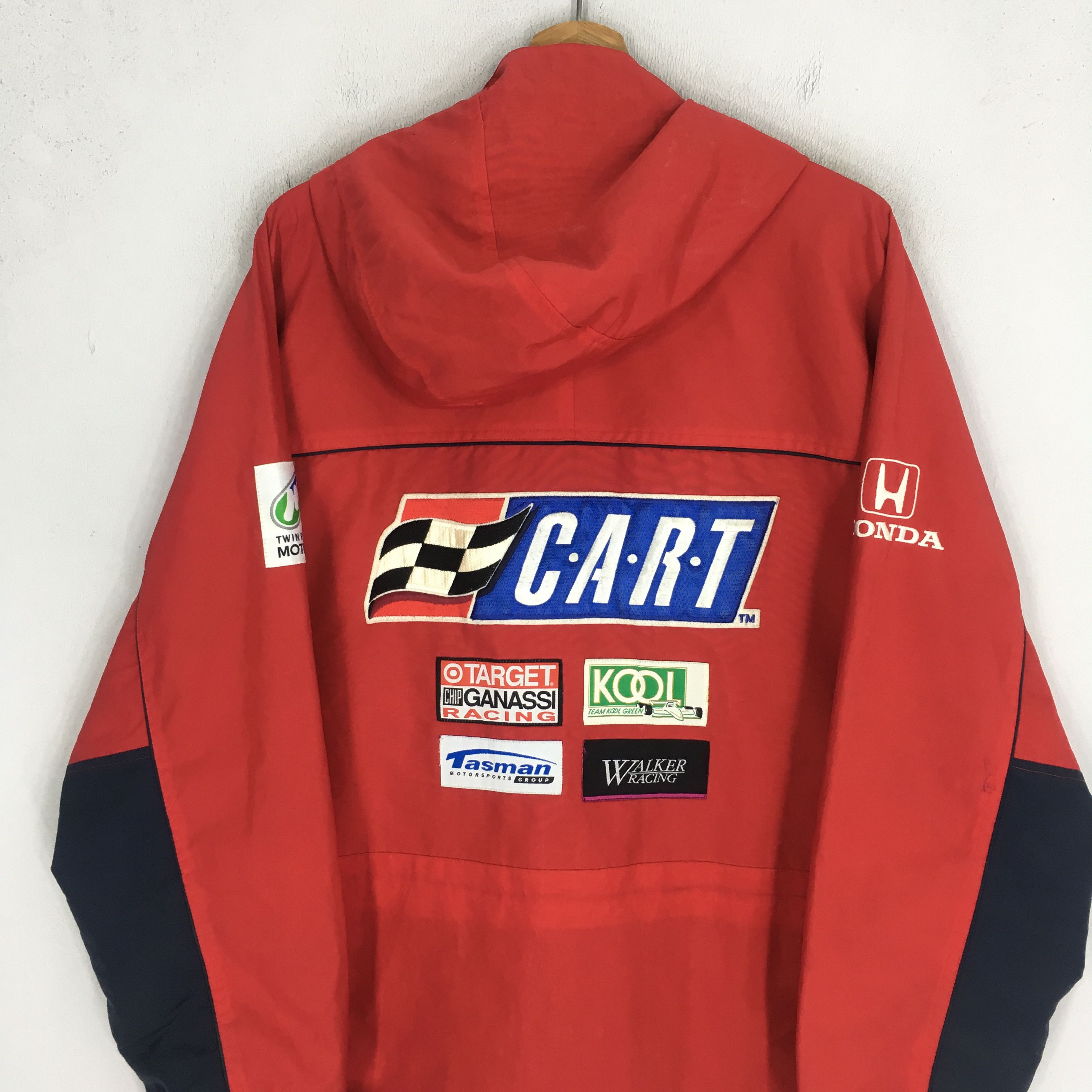 Honda Vintage 90's Honda Racing Team Motorsport Jacket Size US L / EU 52-54 / 3 - 10 Thumbnail
