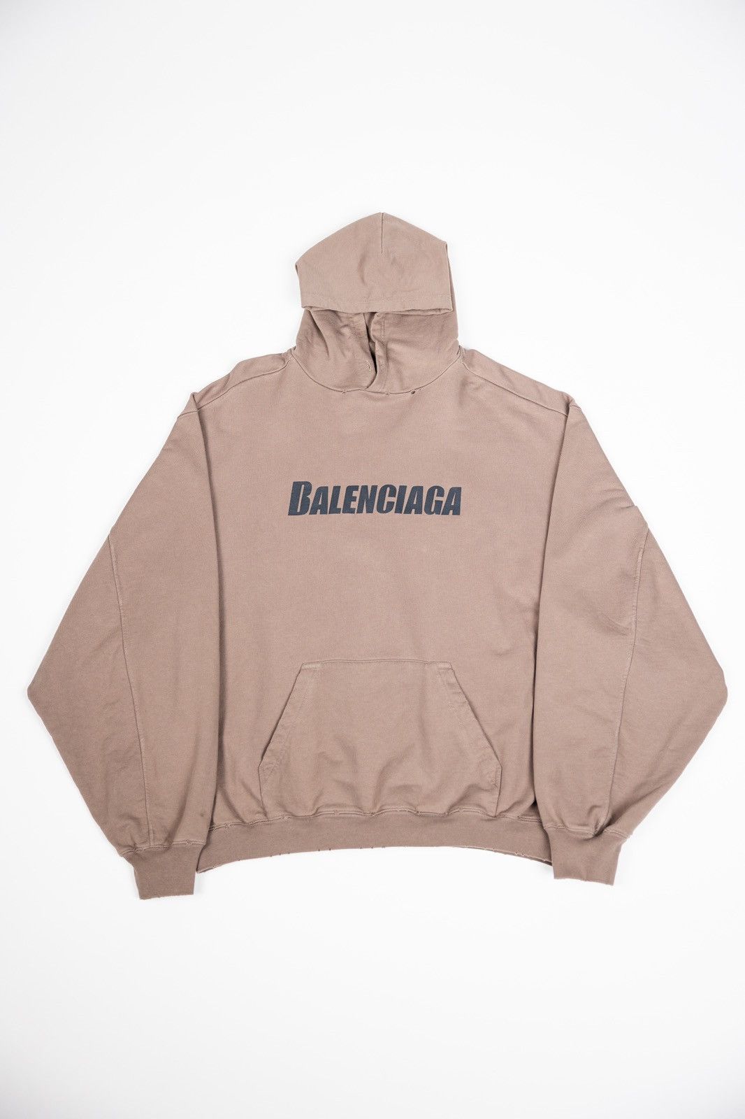 Balenciaga Balenciaga Cracked Logo Hoodie Size US XS / EU 42 / 0 - 1 Thumbnail