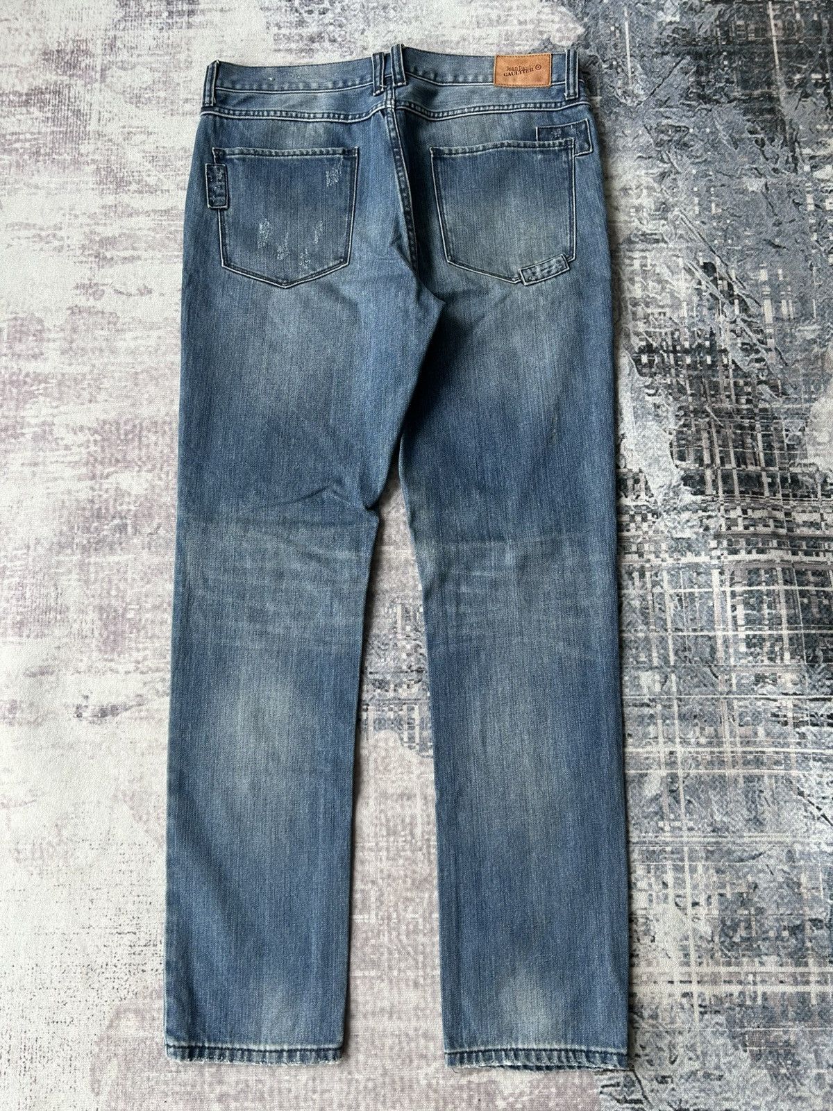 Jean Paul Gaultier JPG Patchwork Jeans Size US 35 - 3 Thumbnail