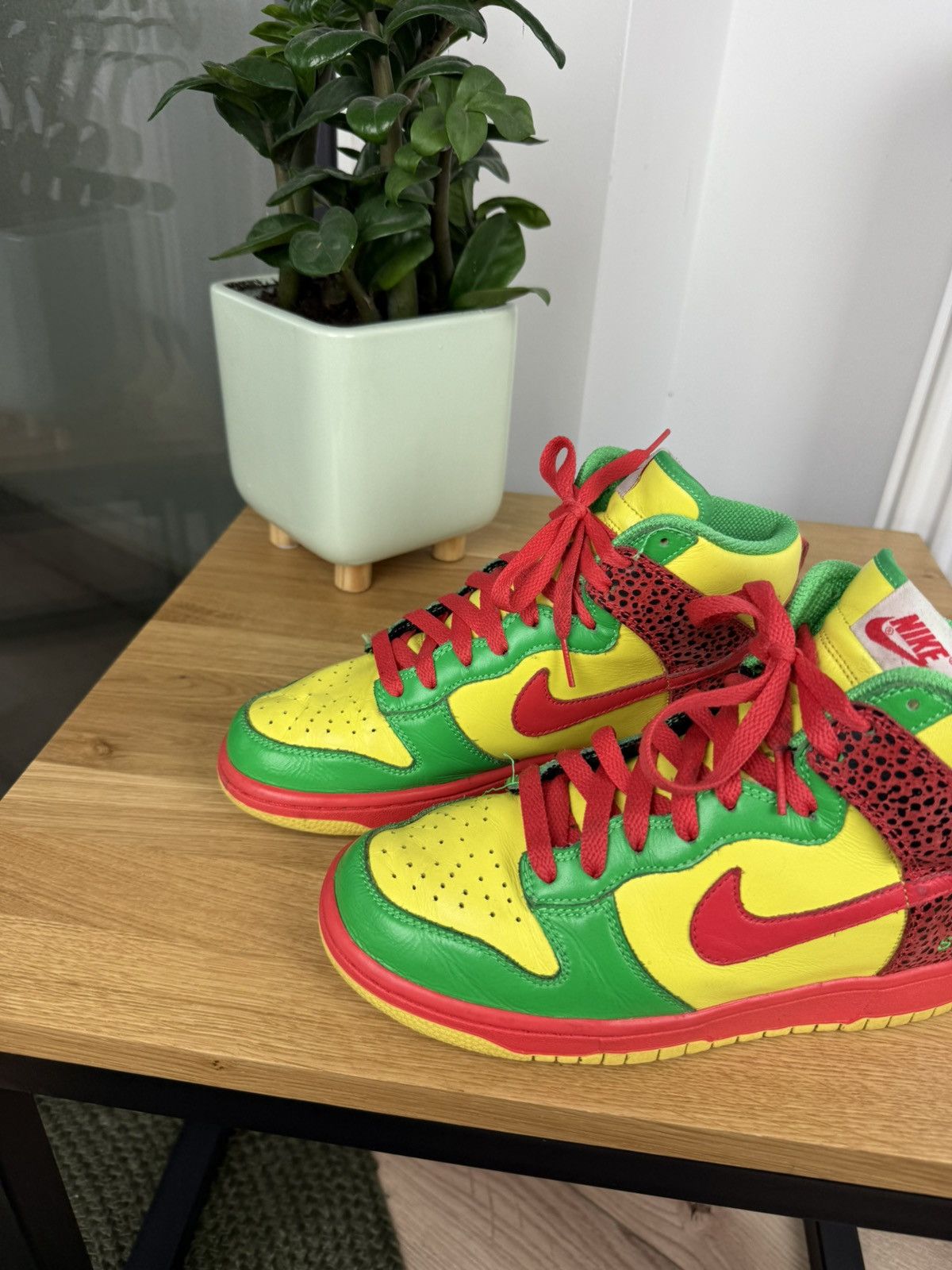 Nike Nike Dunk High Vintage y2k avant garde style shoes Size US 8 / IT 38 - 4 Thumbnail